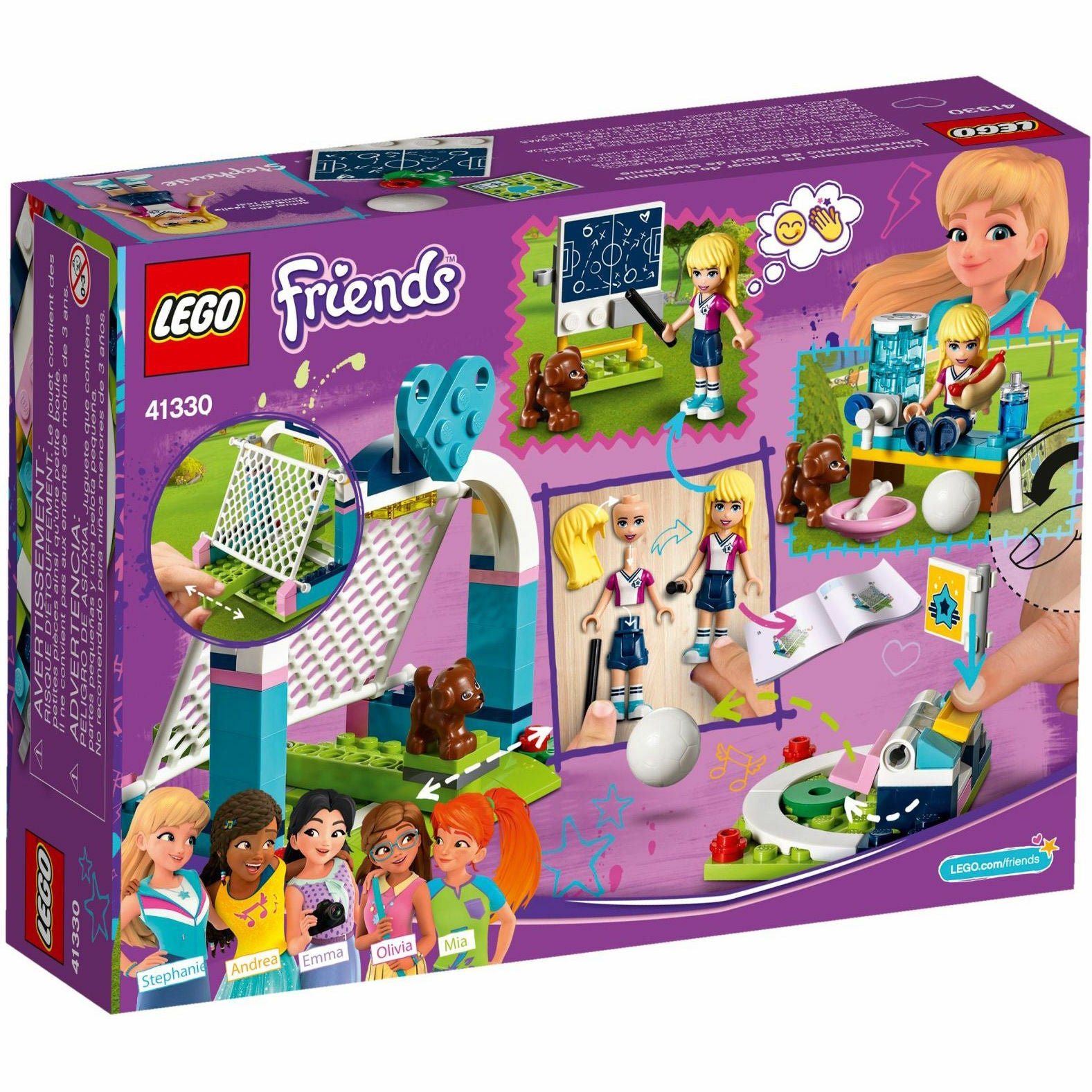 LEGO® Friends Antrenamentul lui Stephanie 41330