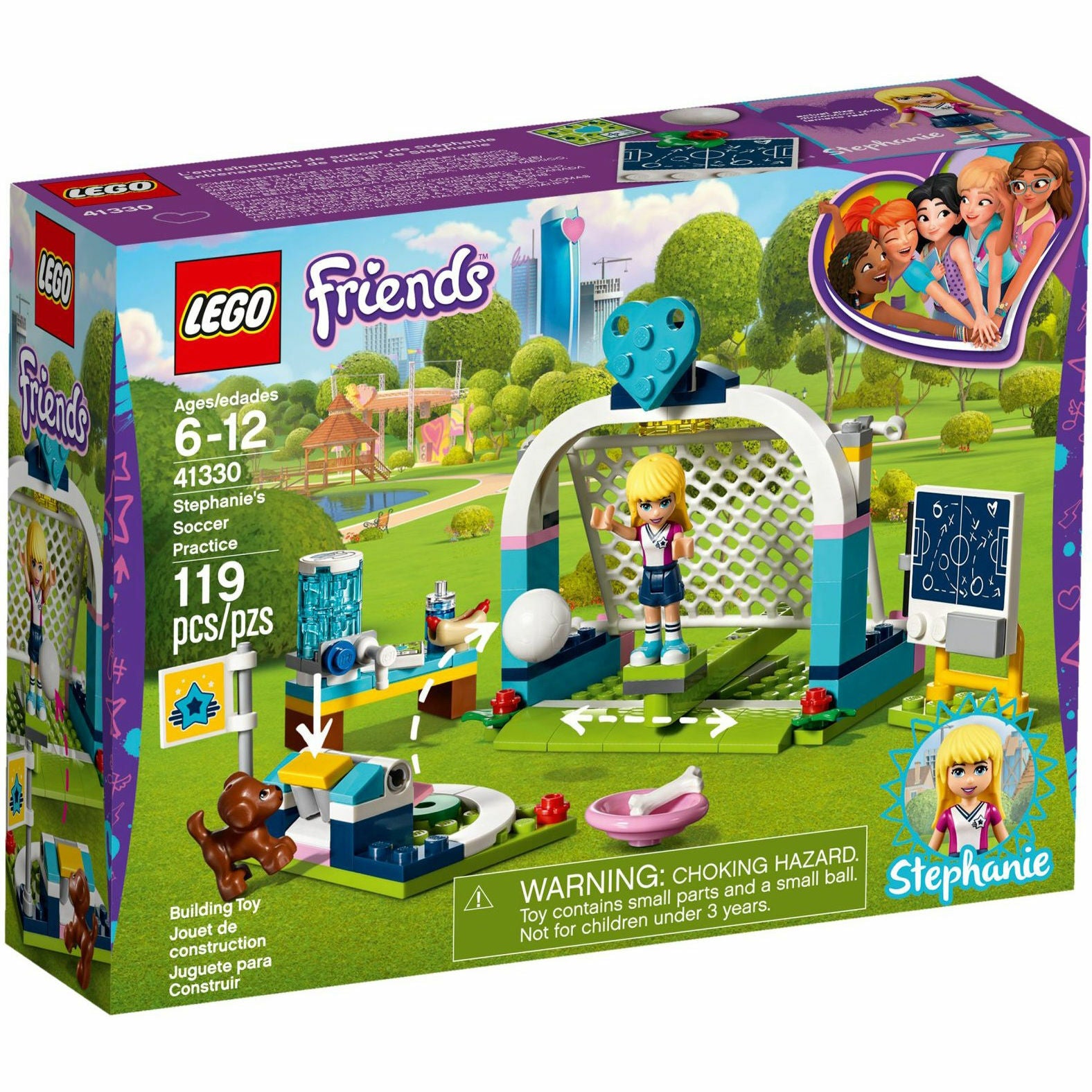 LEGO® Friends Antrenamentul lui Stephanie 41330