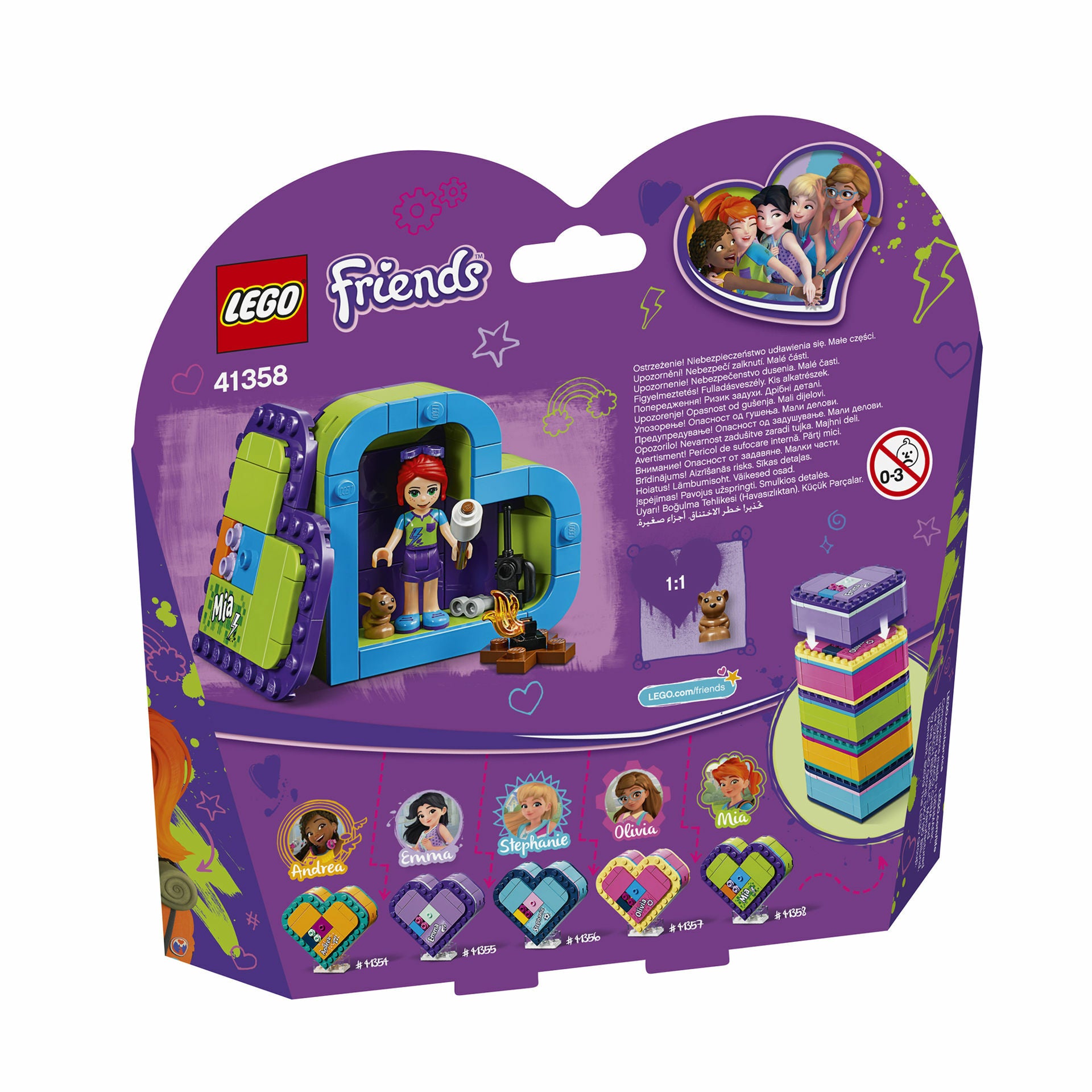 LEGO® Friends - Cutia inima a Miei 41358