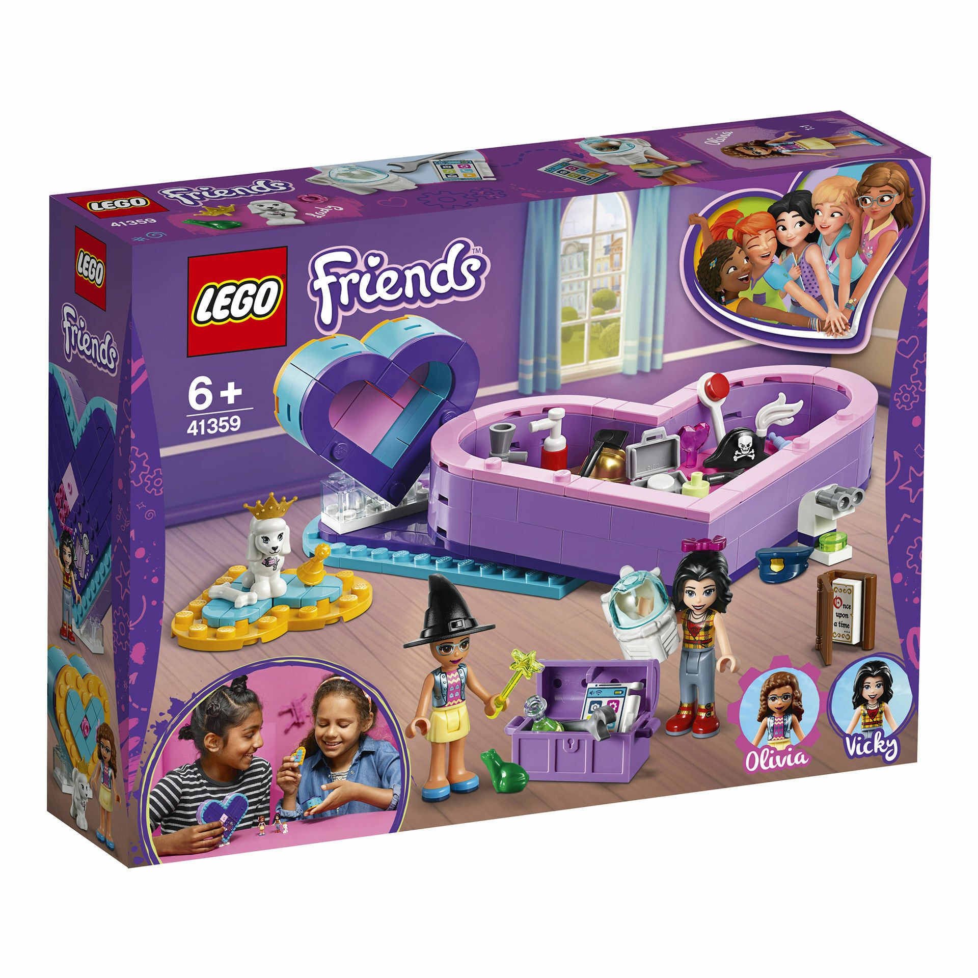 LEGO® Friends - Pachetul prieteniei in forma de inima 41359