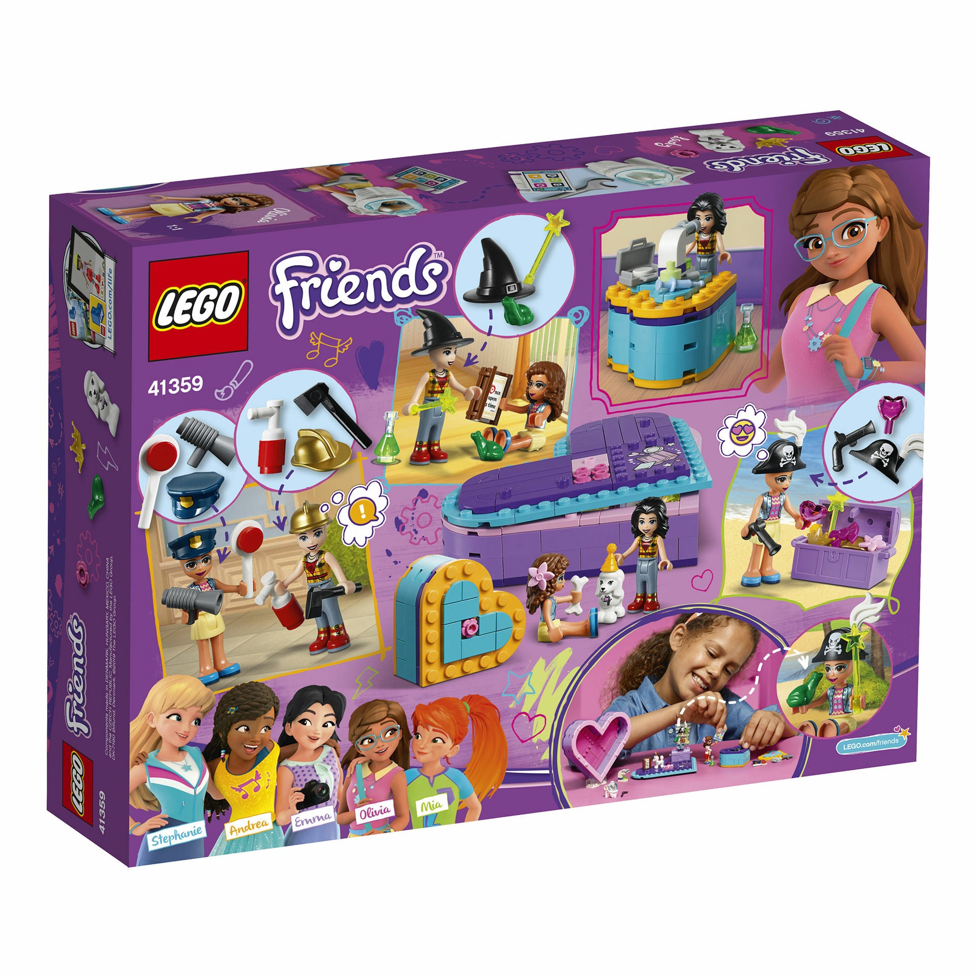 LEGO® Friends - Pachetul prieteniei in forma de inima 41359