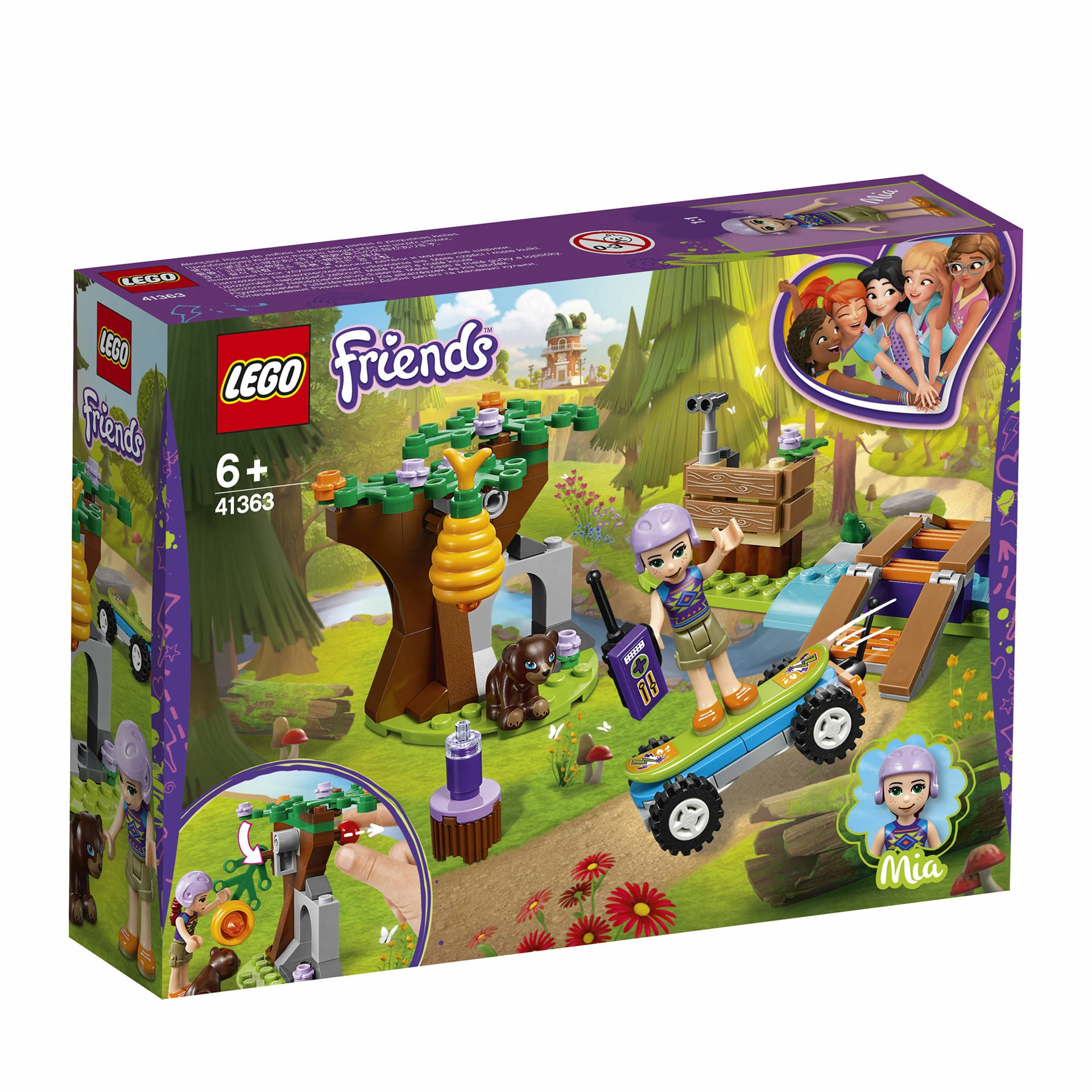 LEGO® Friends - Aventura din padure a Miei 41363