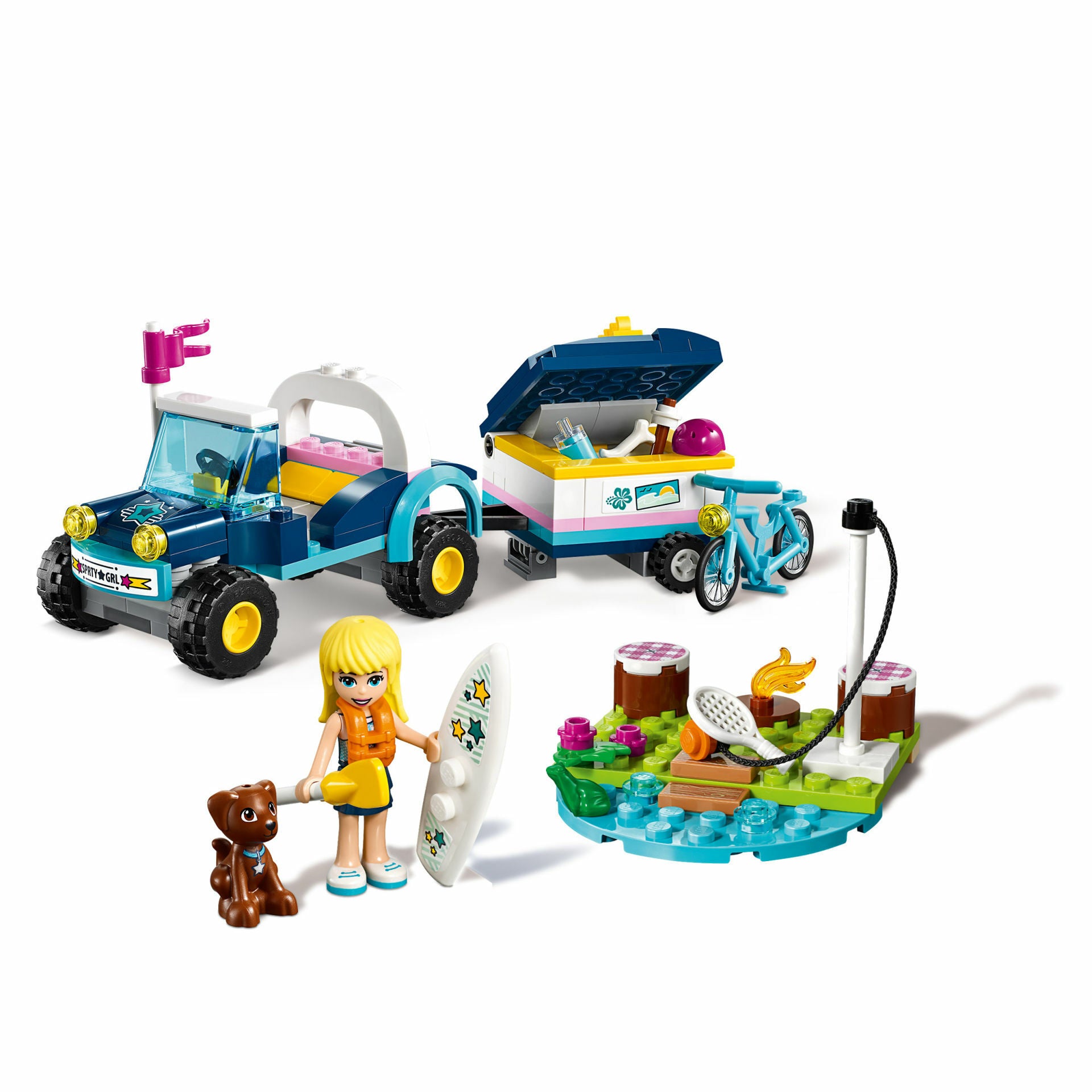 LEGO® Friends - Vehiculul cu remorca al Stephaniei 41364