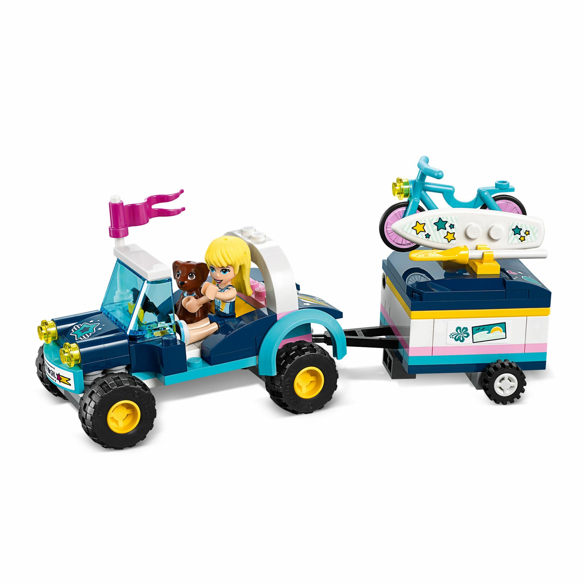 LEGO® Friends - Vehiculul cu remorca al Stephaniei 41364