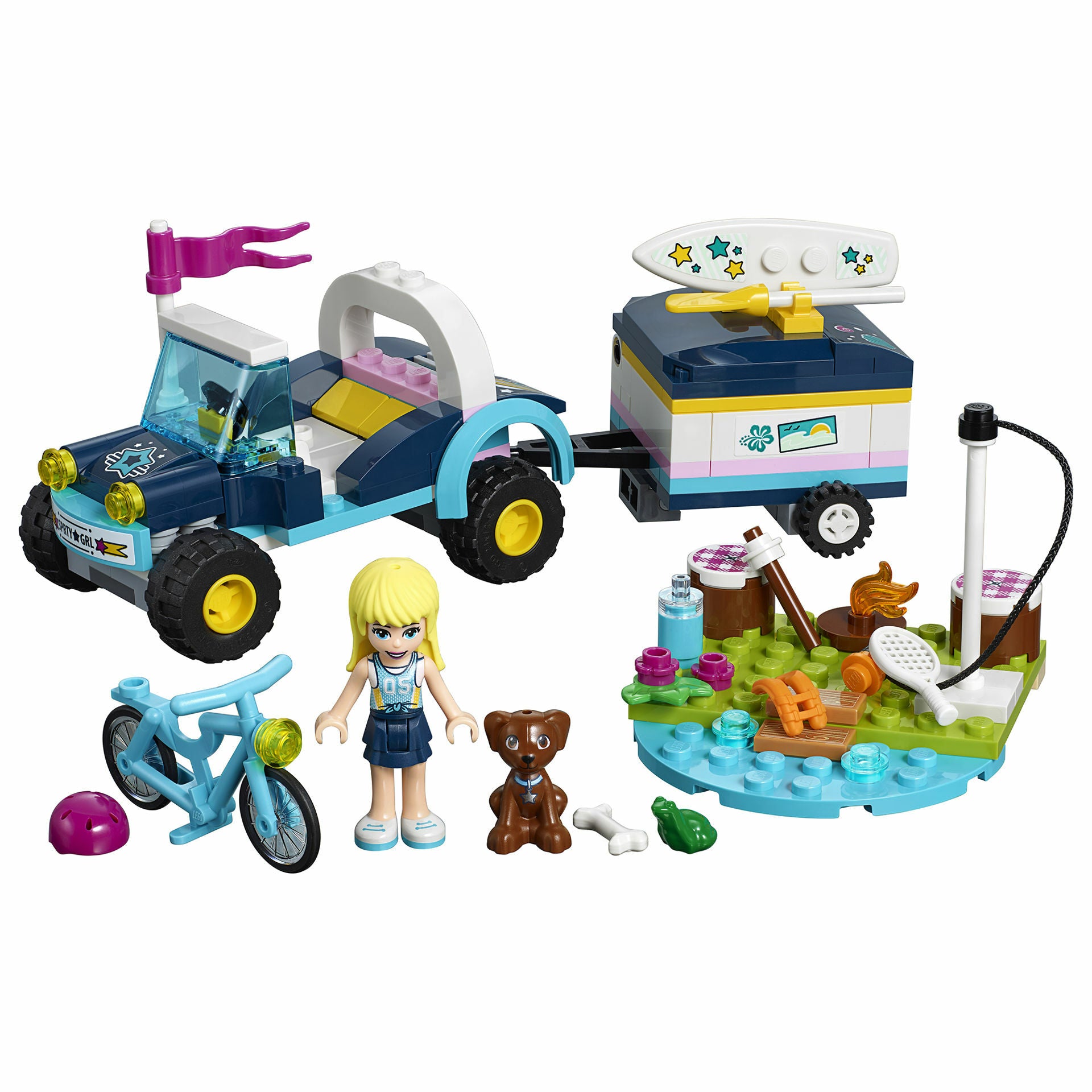 LEGO® Friends - Vehiculul cu remorca al Stephaniei 41364