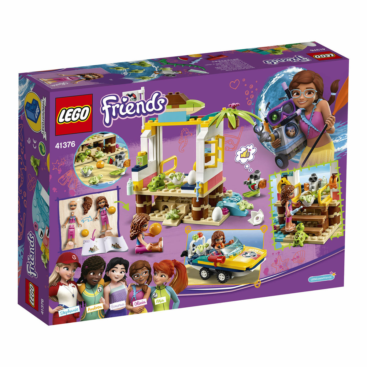 LEGO Friends - Misiunea de salvare a testoaselor 41376