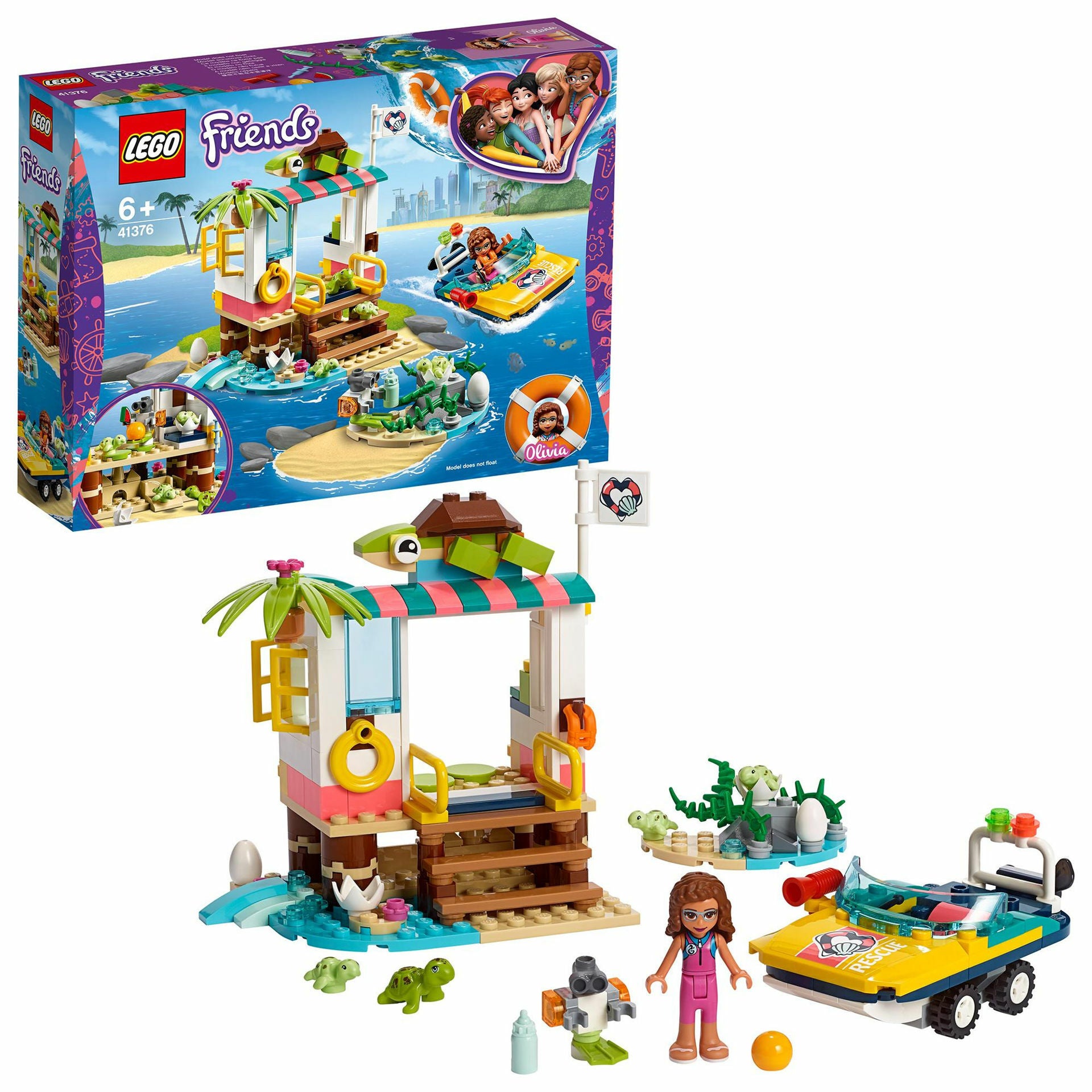 LEGO Friends - Misiunea de salvare a testoaselor 41376