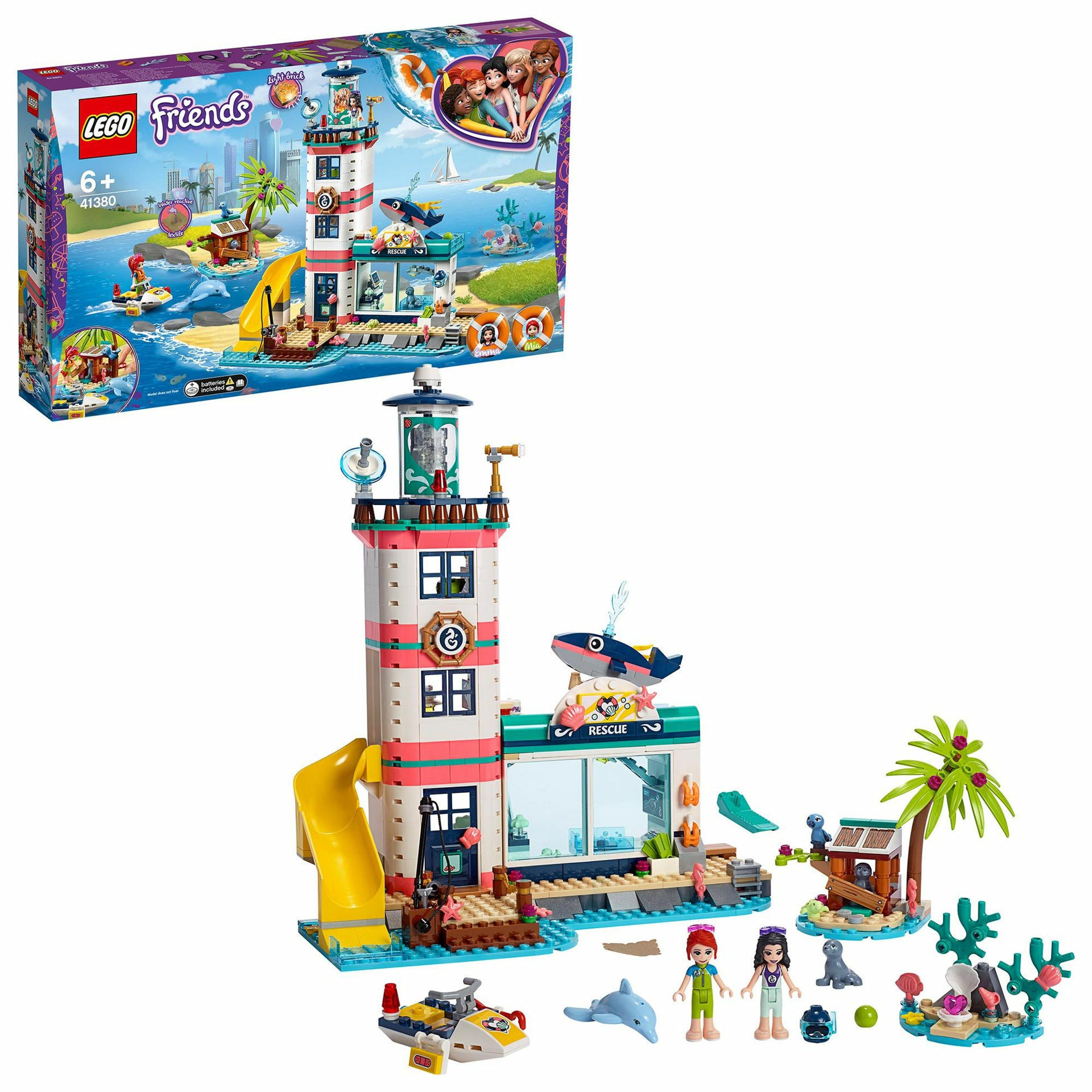 LEGO Friends - Centrul de salvare de la far 41380