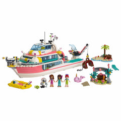 LEGO Friends - Barca pentru misiuni de salvare 41381