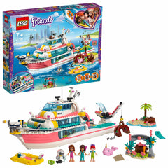 LEGO Friends - Barca pentru misiuni de salvare 41381