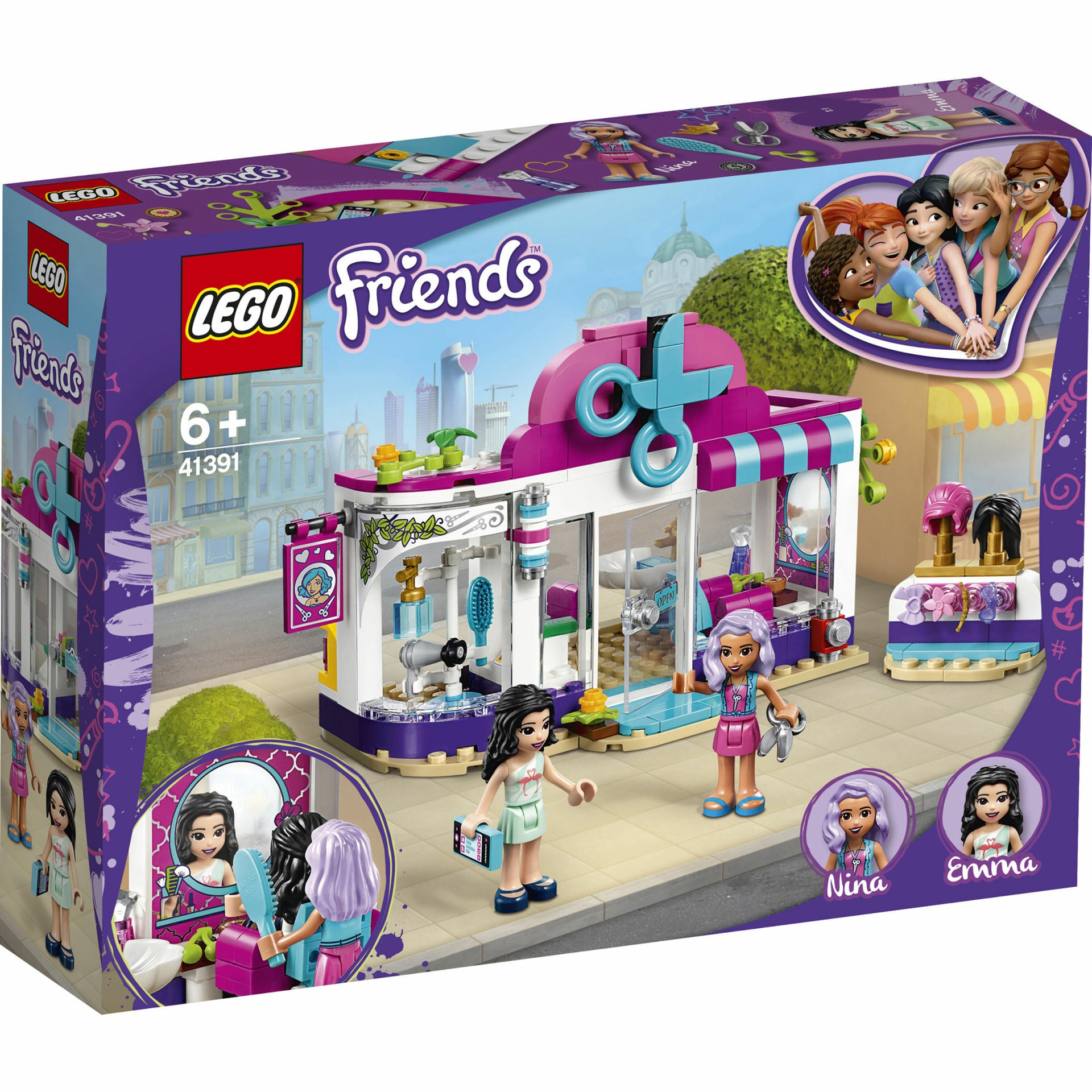 LEGO Friends - Salonul de coafura din orasul Heartlake 41391