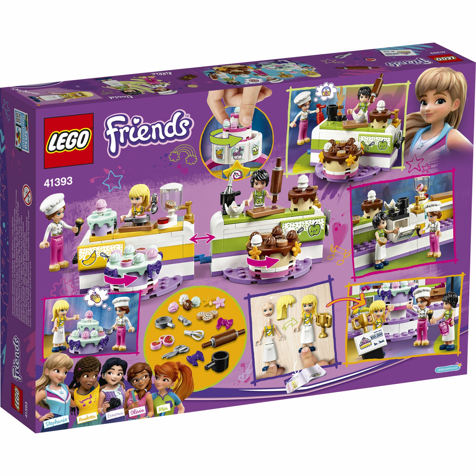LEGO Friends - Concurs de cofetari 41393