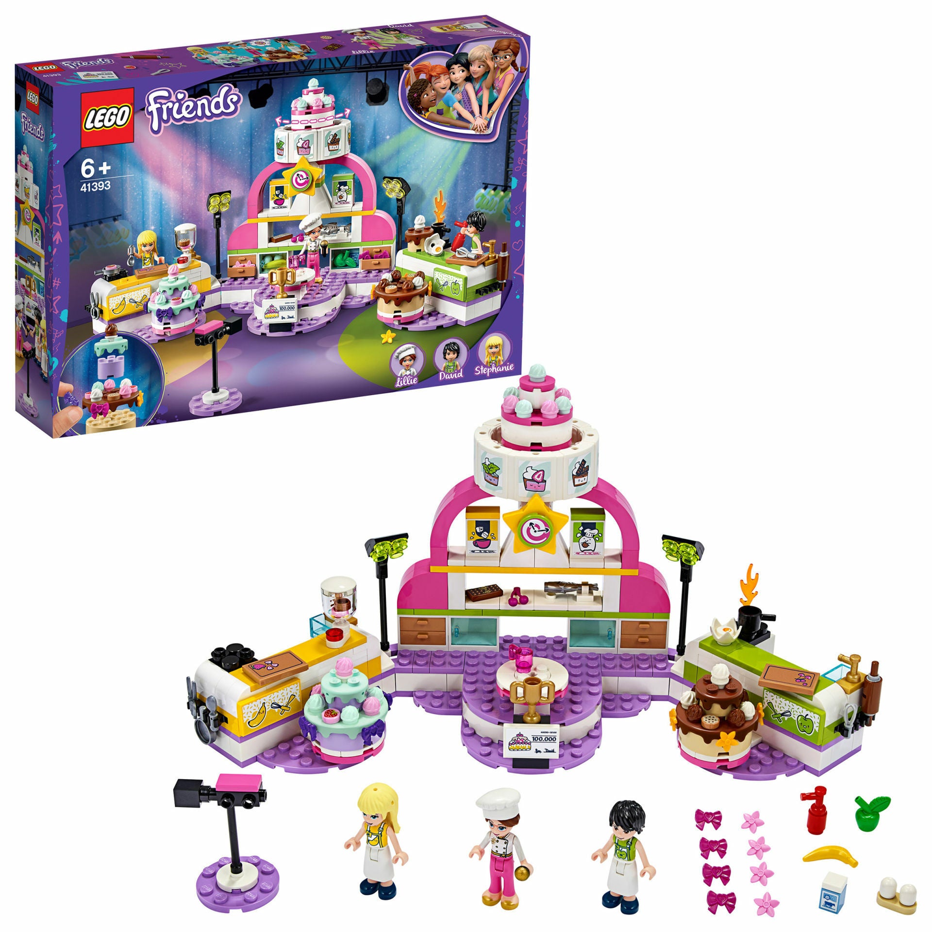 LEGO Friends - Concurs de cofetari 41393