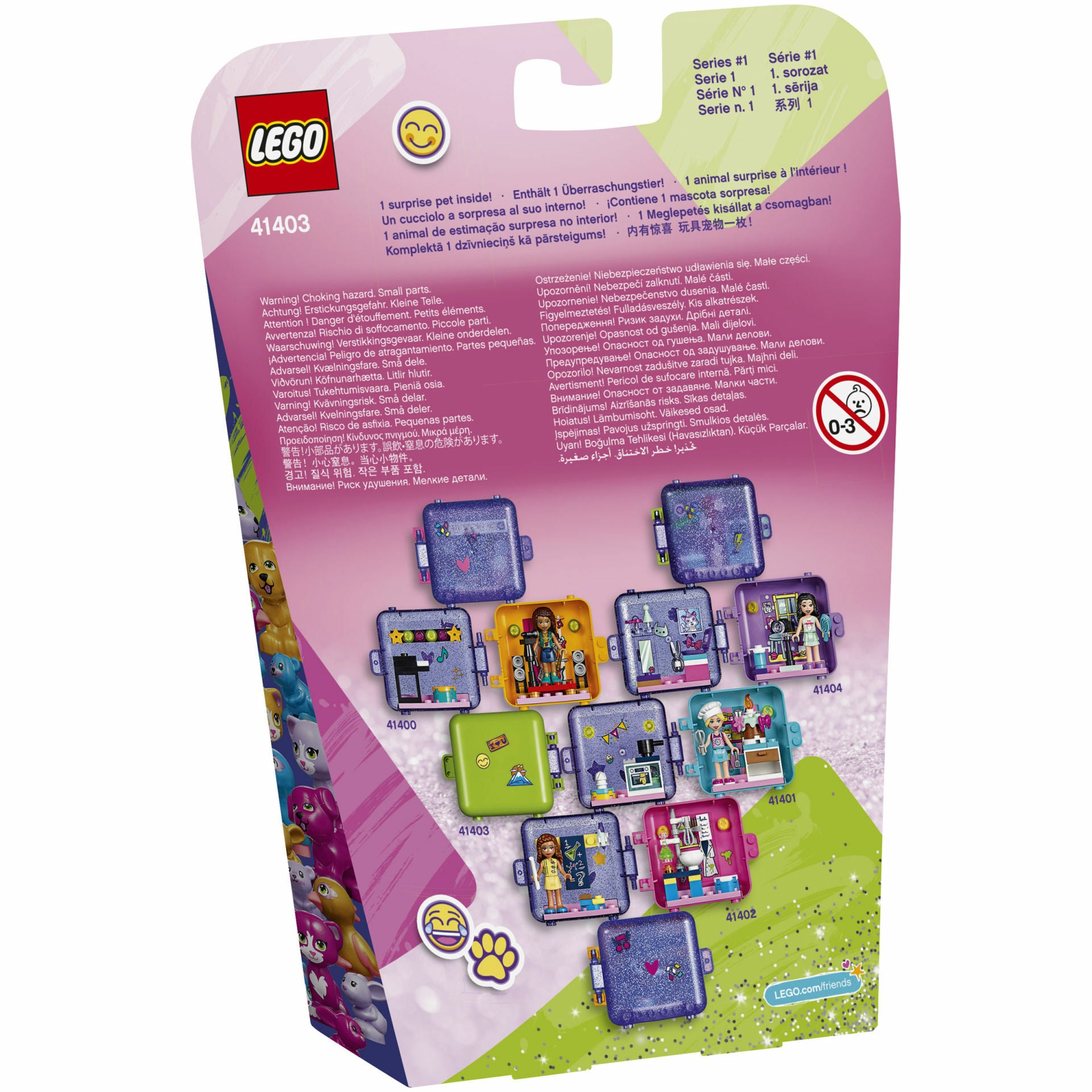 LEGO Friends - Cubul de joaca al Miei 41403