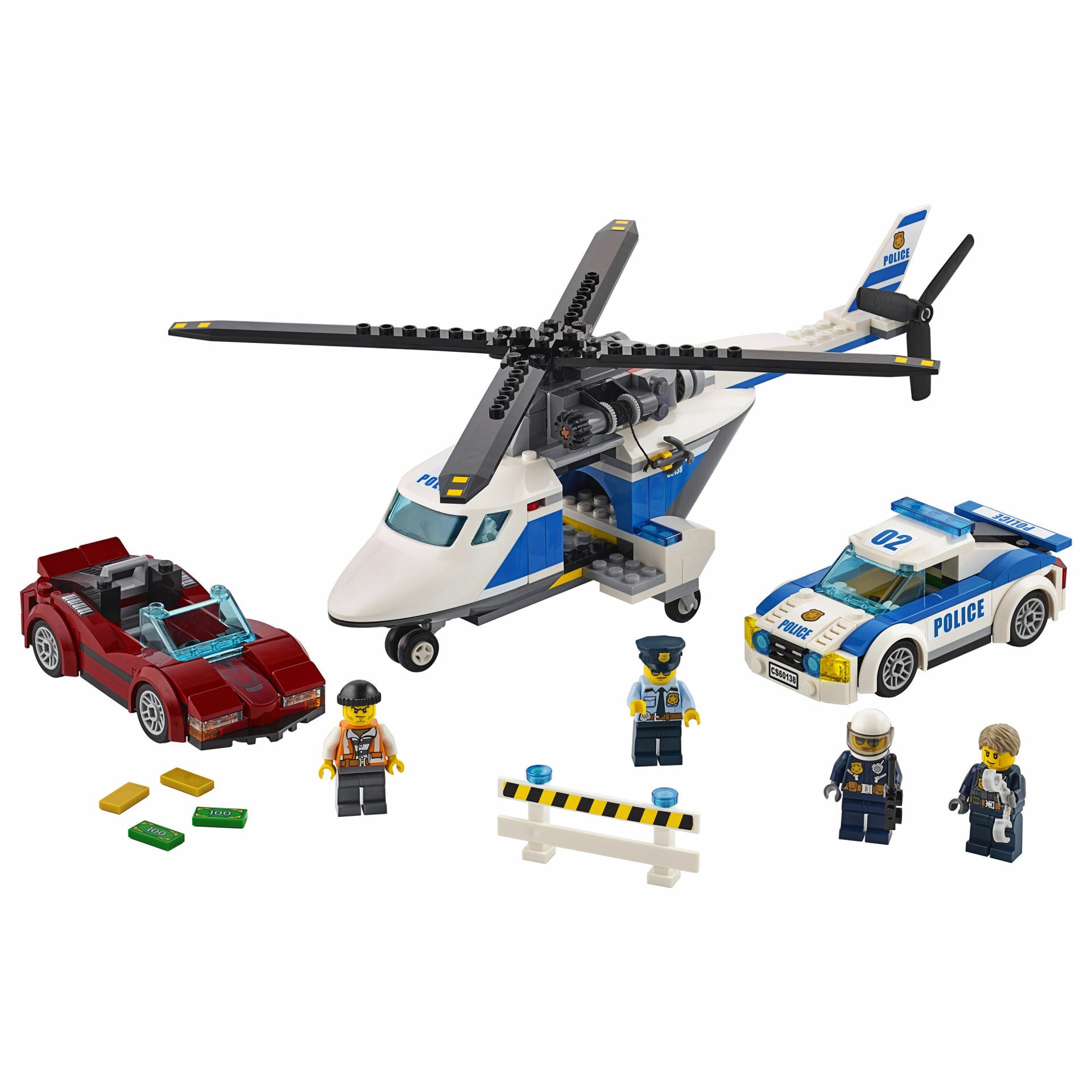 LEGO® City Police - Urmarire de mare viteza 60138