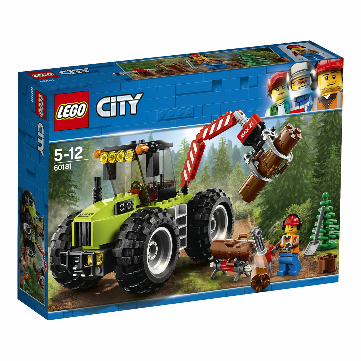 LEGO® City Great Vehicles - Tractor de padure 60181