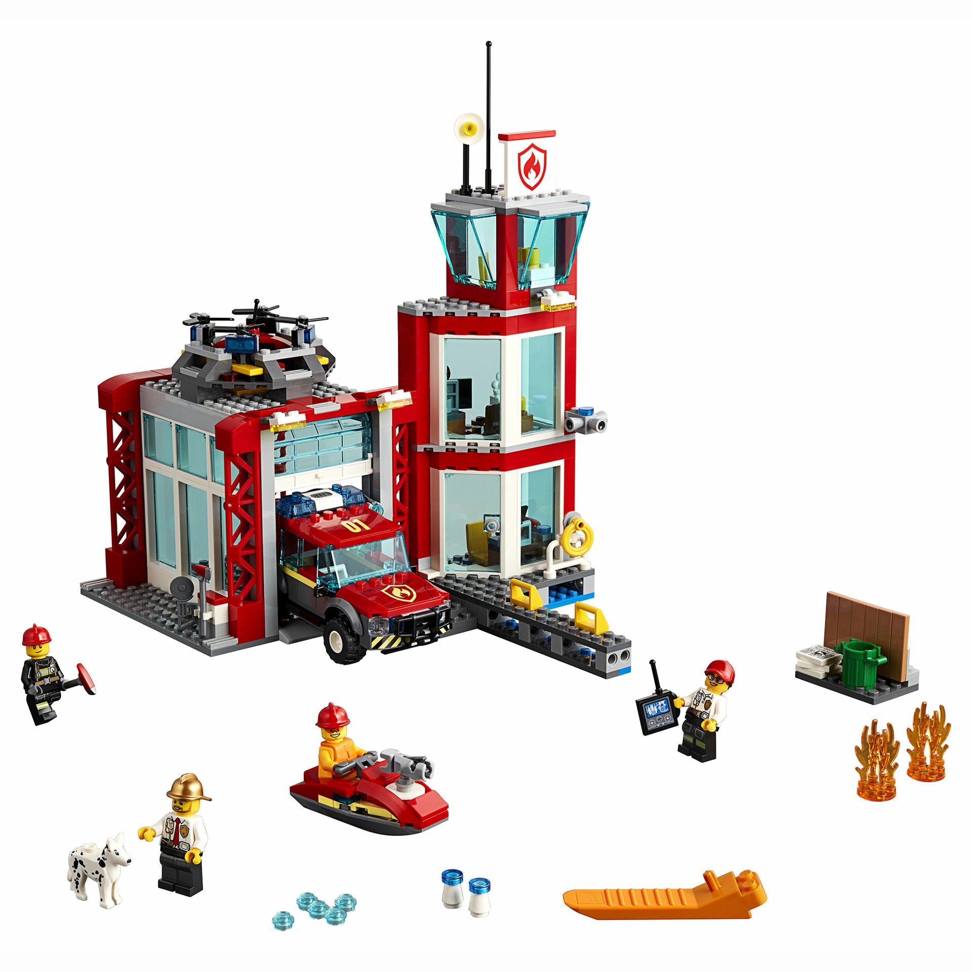 LEGO City Fire - Statie de pompieri 60215