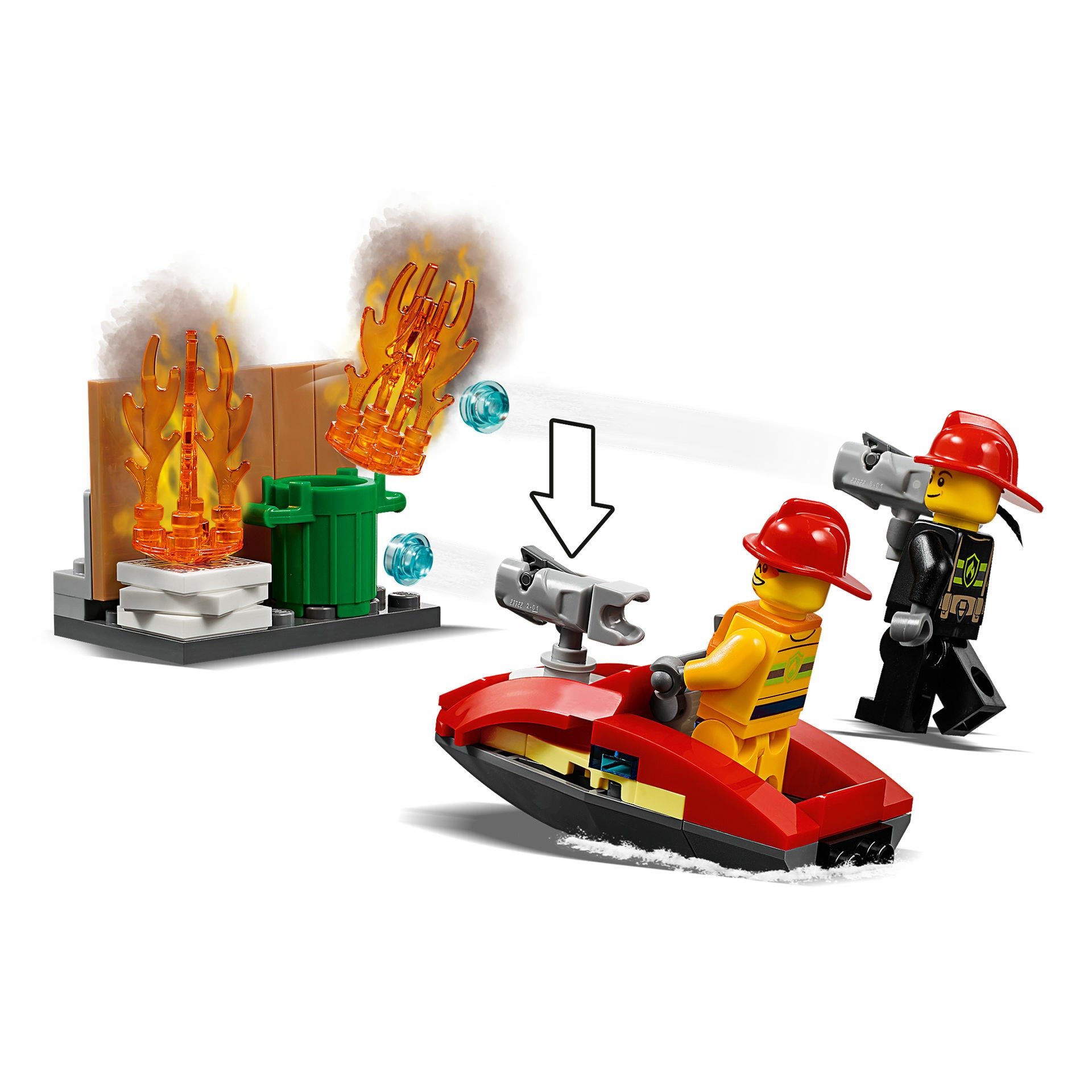 LEGO City Fire - Statie de pompieri 60215