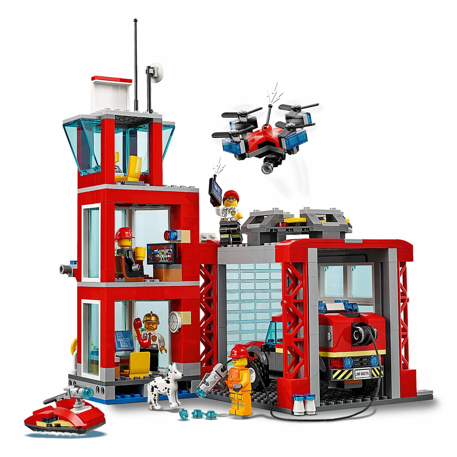 LEGO City Fire - Statie de pompieri 60215