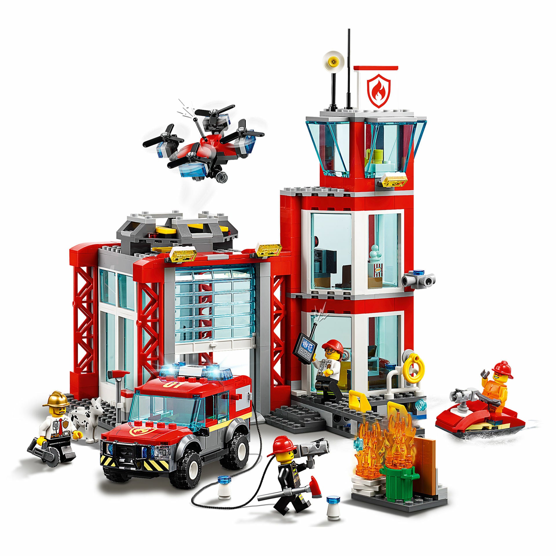 LEGO City Fire - Statie de pompieri 60215