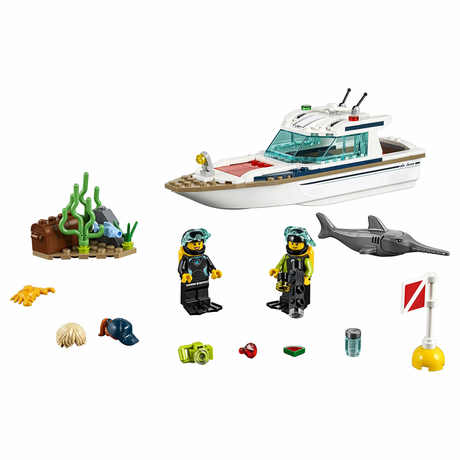 LEGO City Great Vehicles - Iaht pentru scufundari 60221