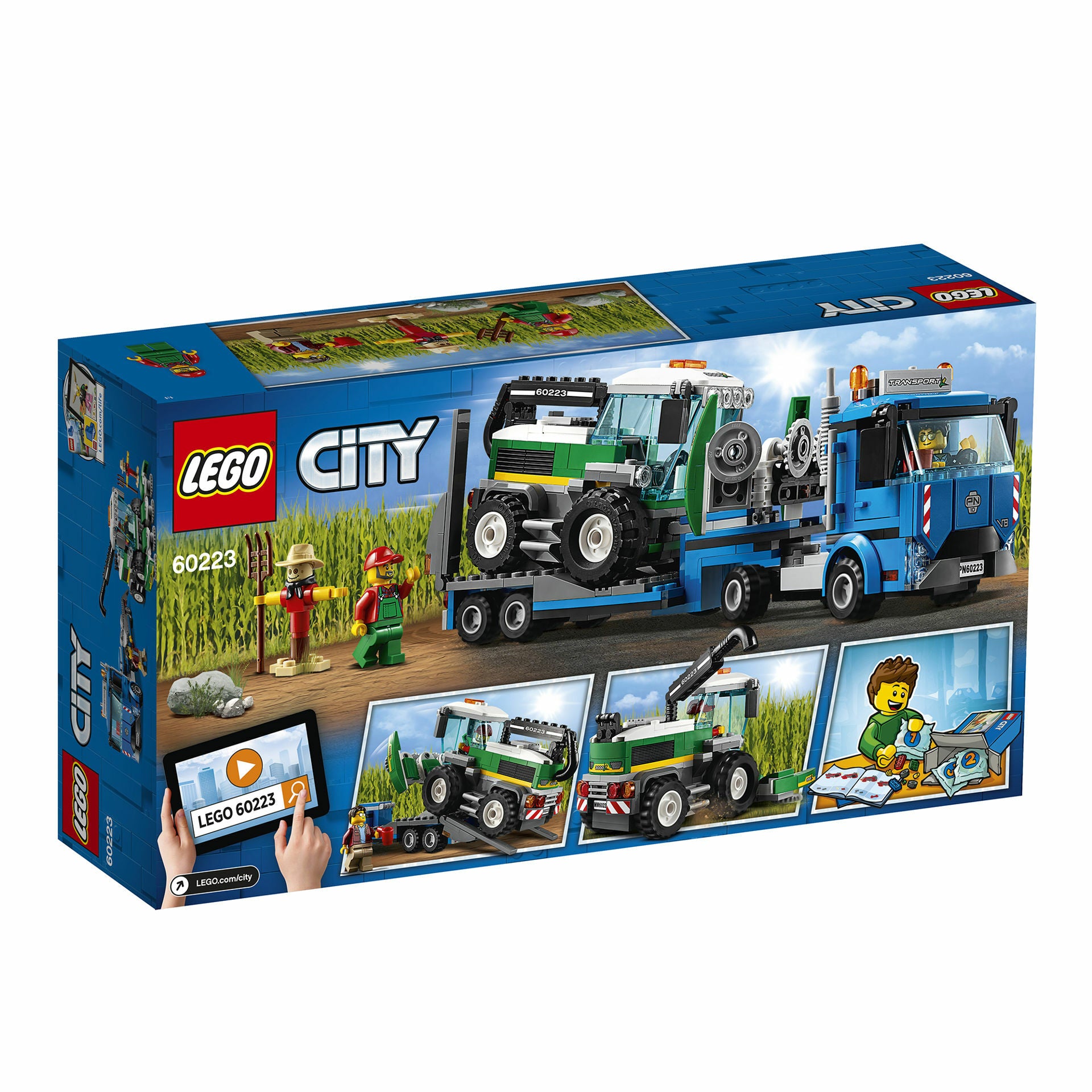 LEGO® City Great Vehicles - Transportor de seceratoare 60223