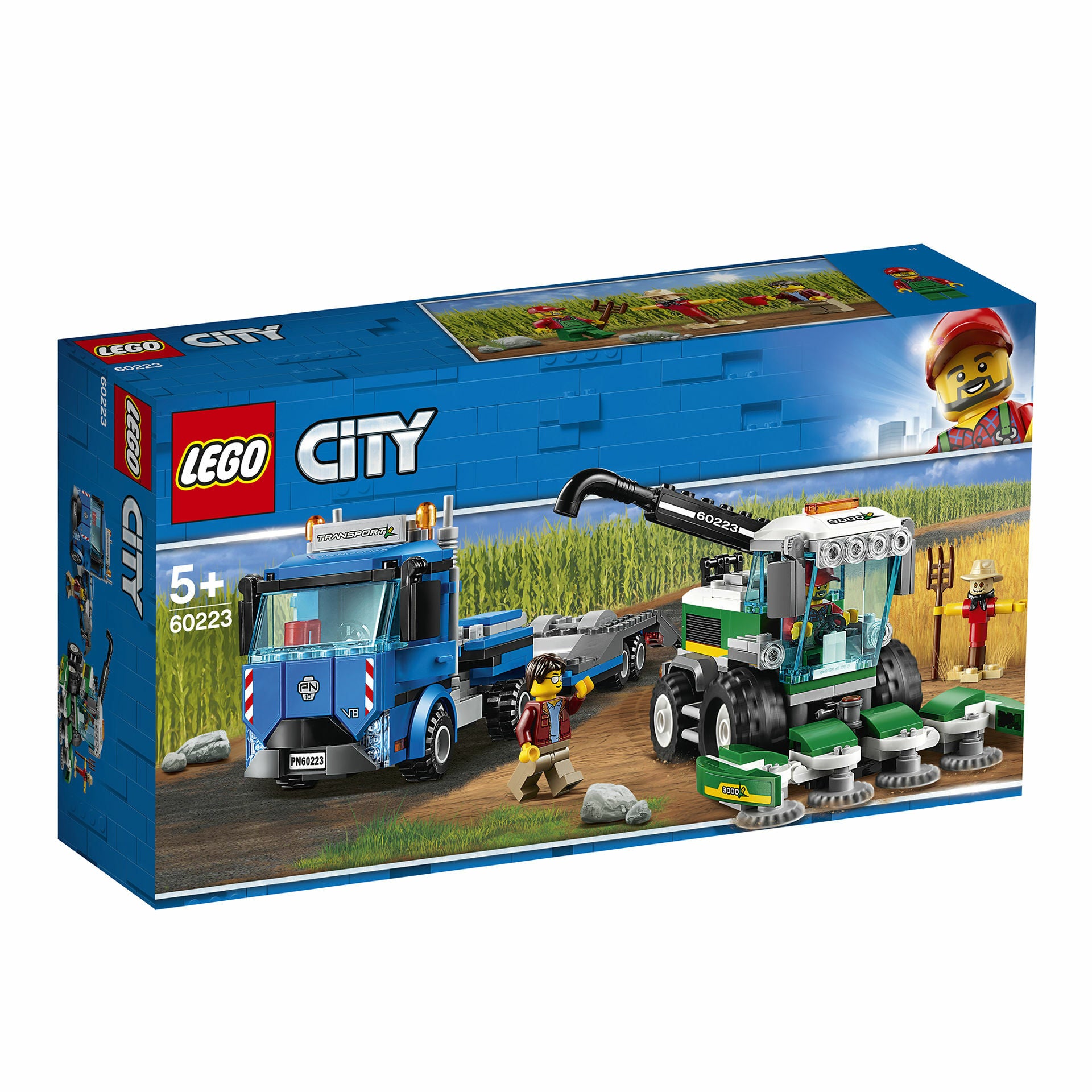 LEGO® City Great Vehicles - Transportor de seceratoare 60223