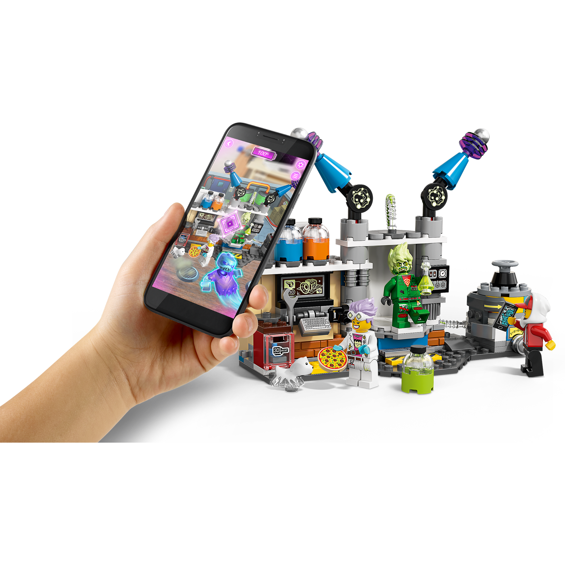 LEGO Hidden Side - Laboratorul cu fantome al lui J.B. 70418