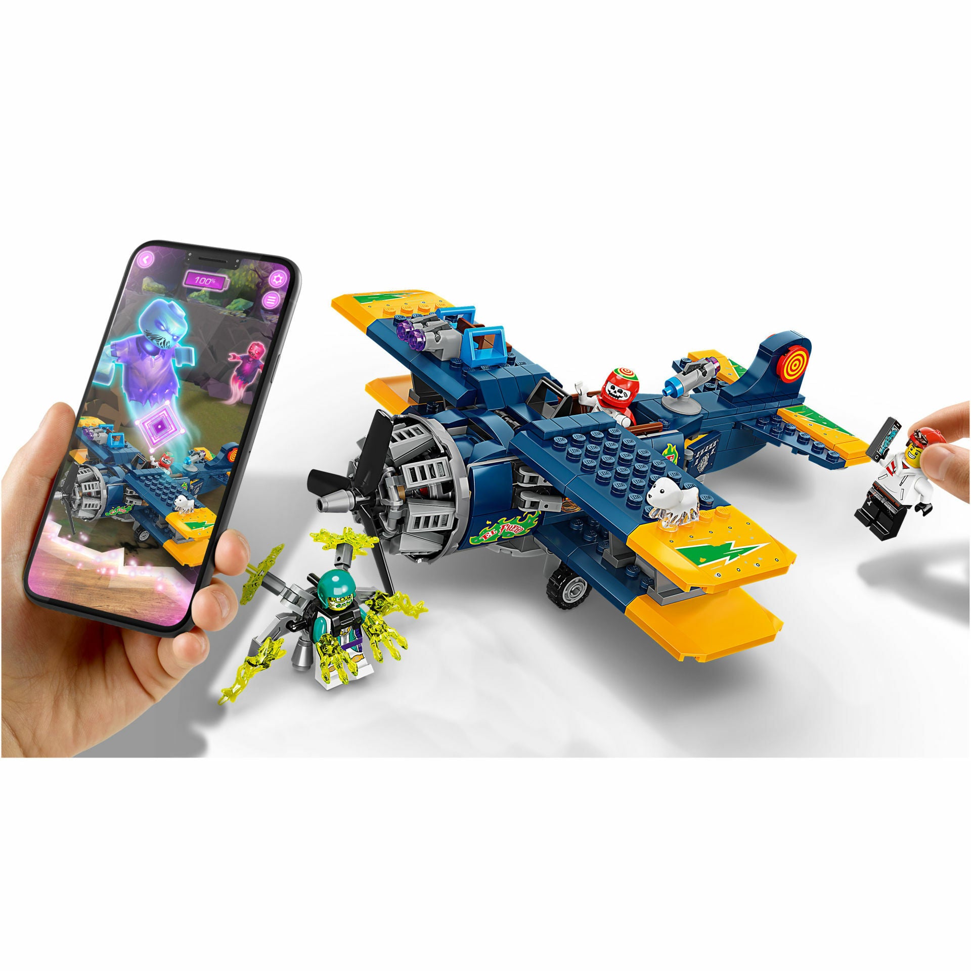 LEGO Hidden Side - Avionul de cascadorie al lui El Fuego 70429