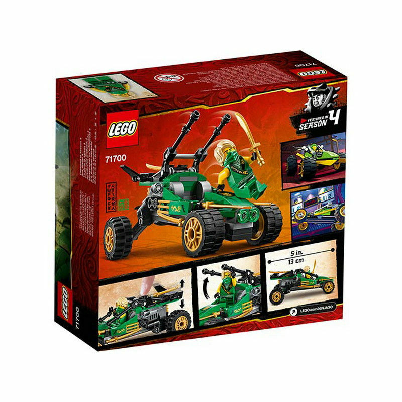 Lego Ninjago, Jungle Raider, 127 piese, 71700