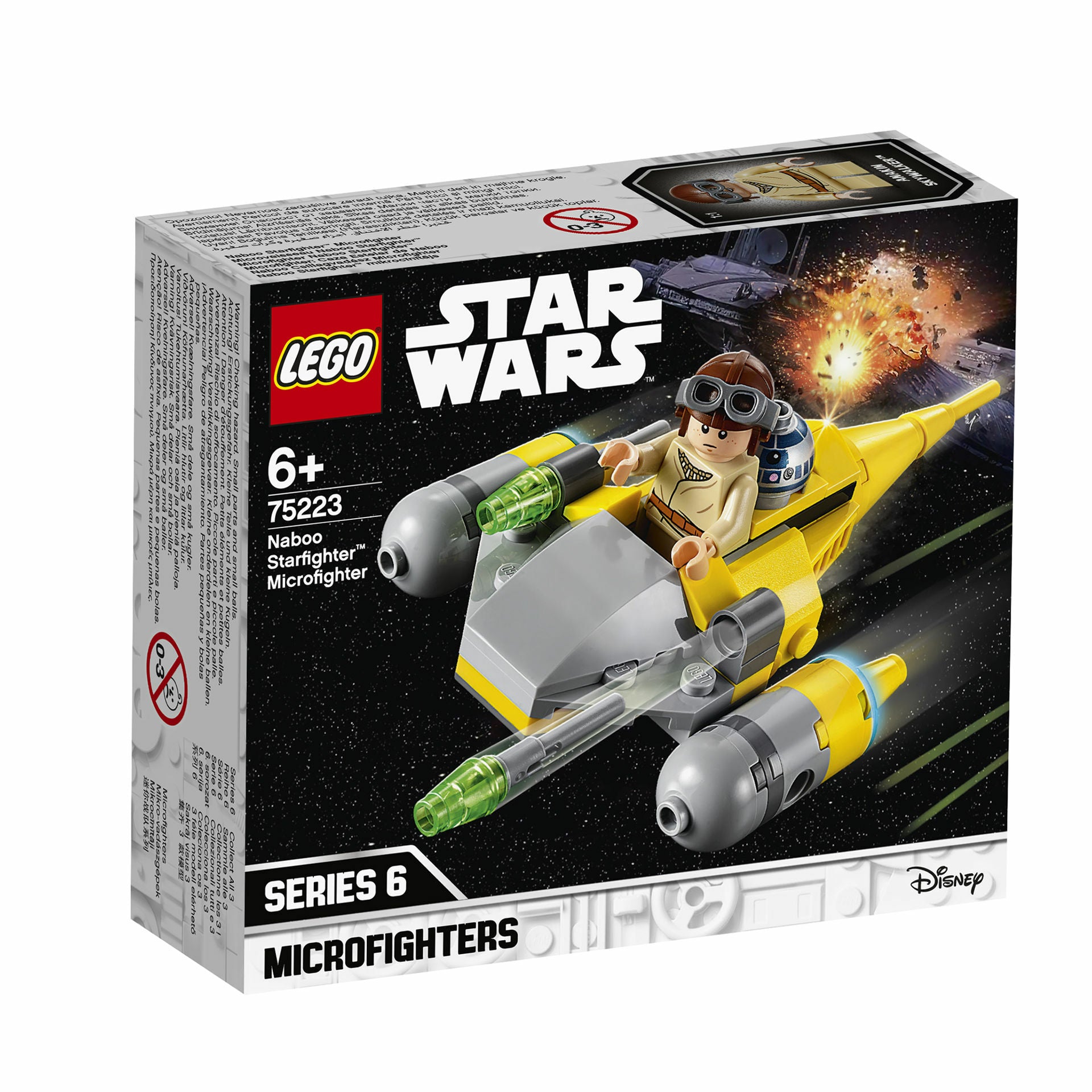 LEGO® Star Wars™ - Naboo Starfighter™ Microfighter 75223