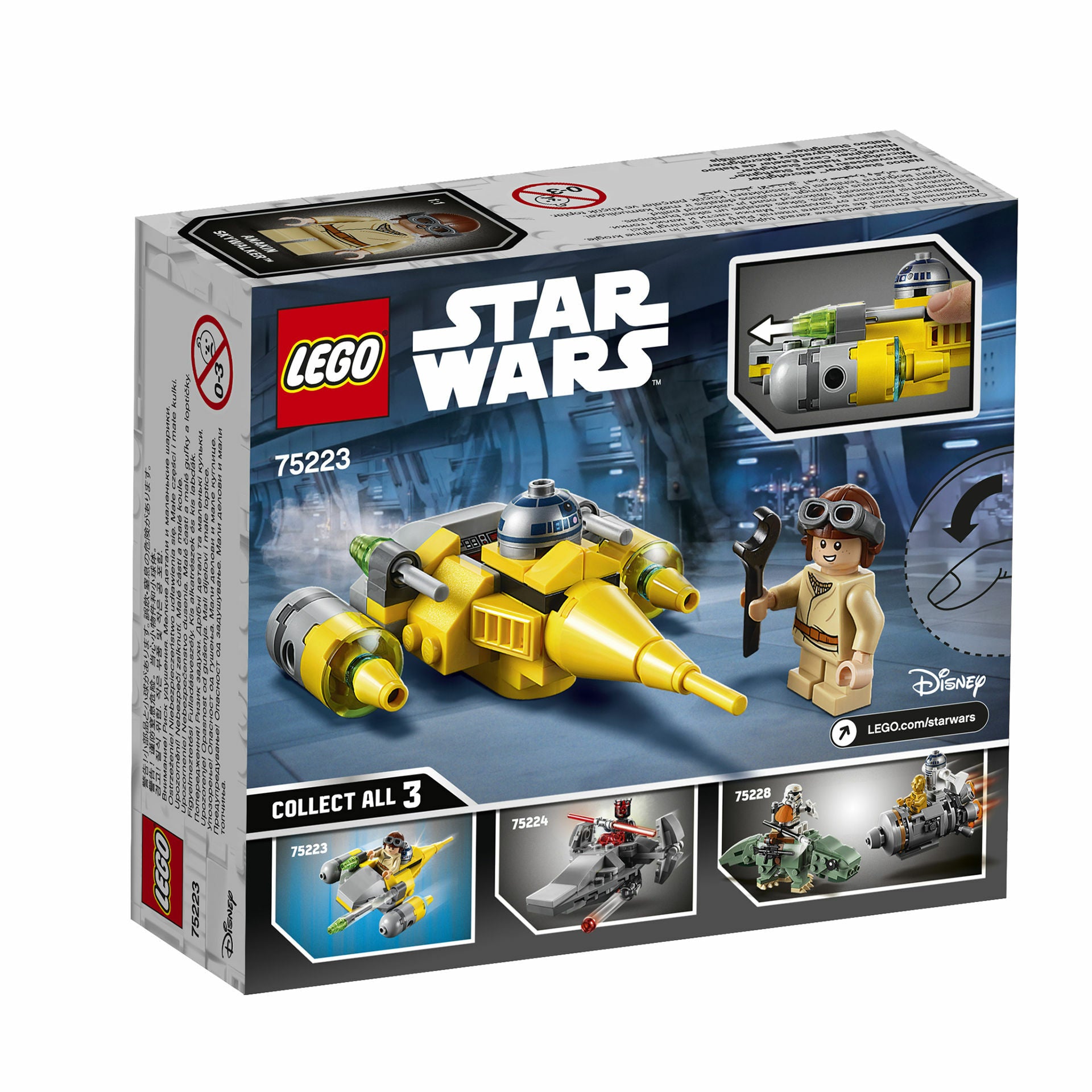 LEGO® Star Wars™ - Naboo Starfighter™ Microfighter 75223