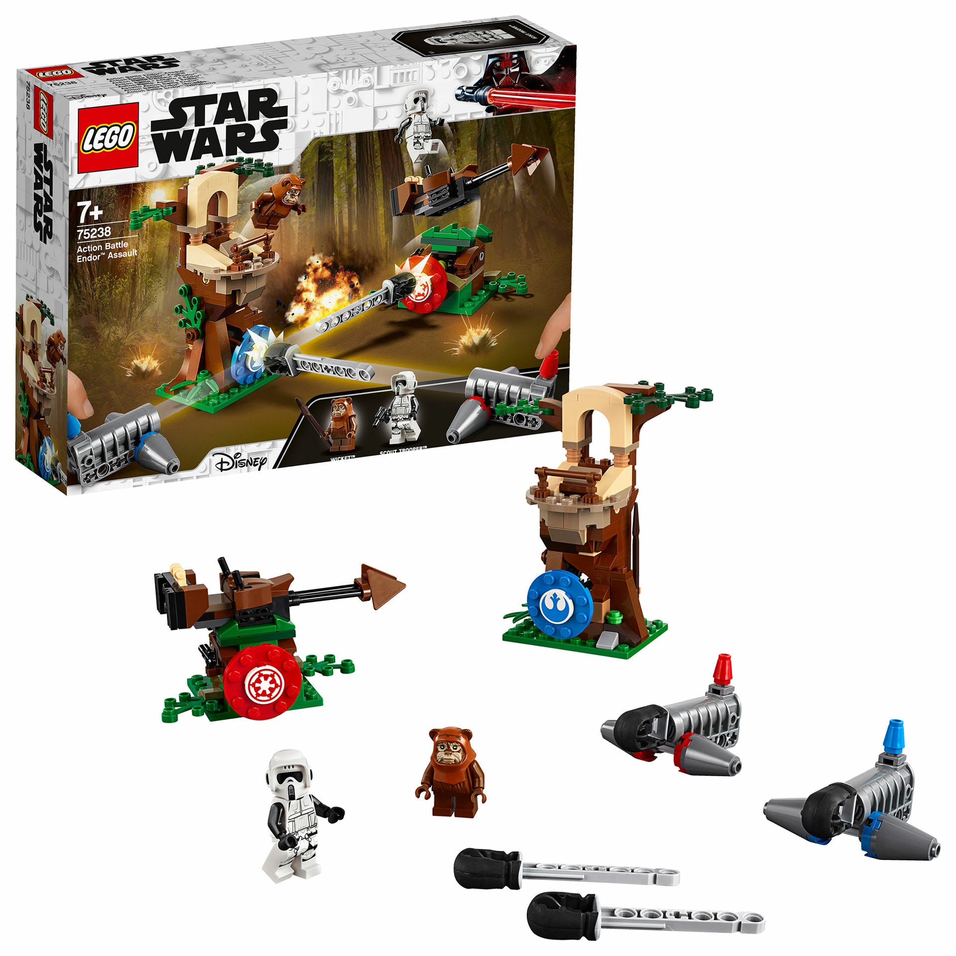 LEGO Star Wars - Atacul Action Battle Endor 75238