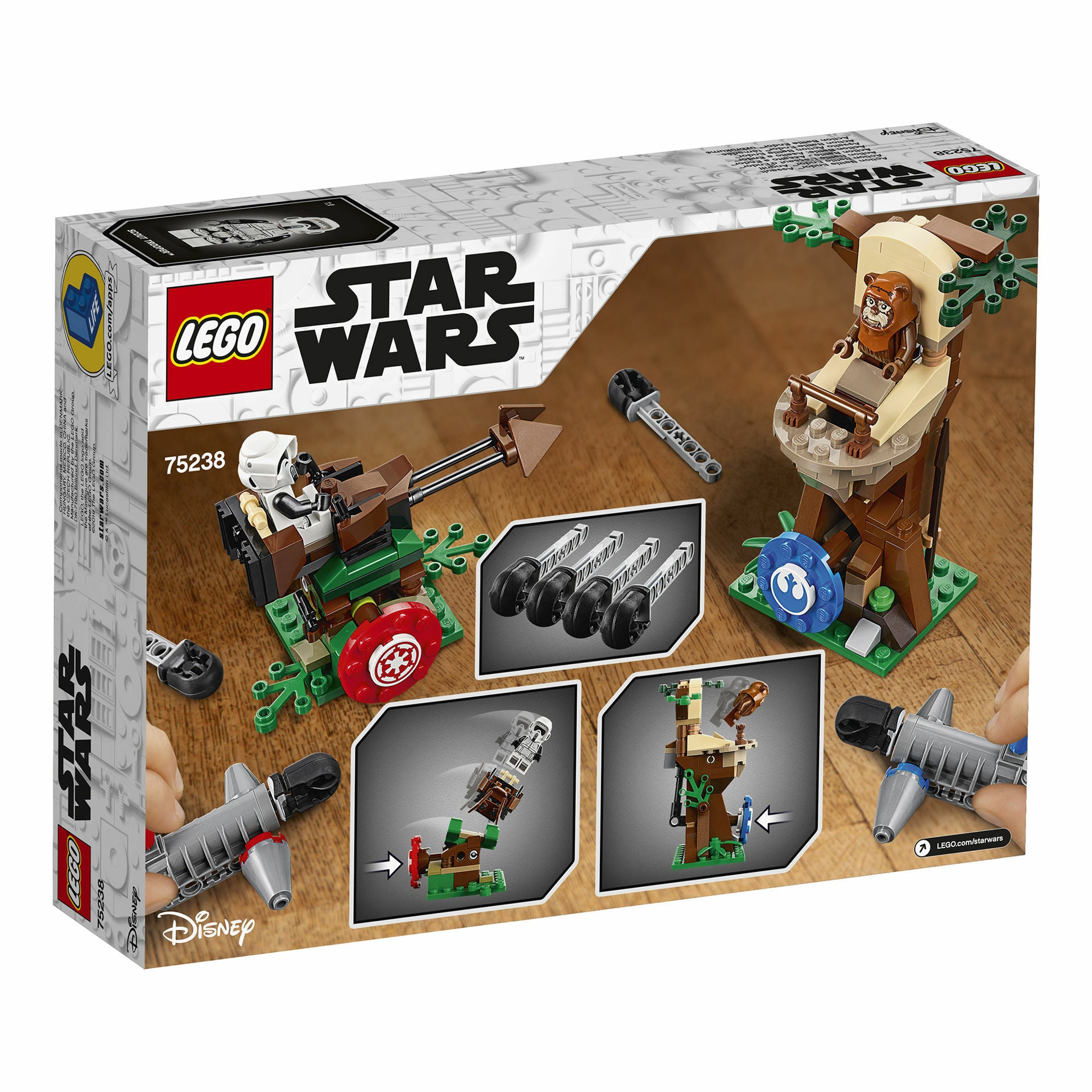 LEGO Star Wars - Atacul Action Battle Endor 75238