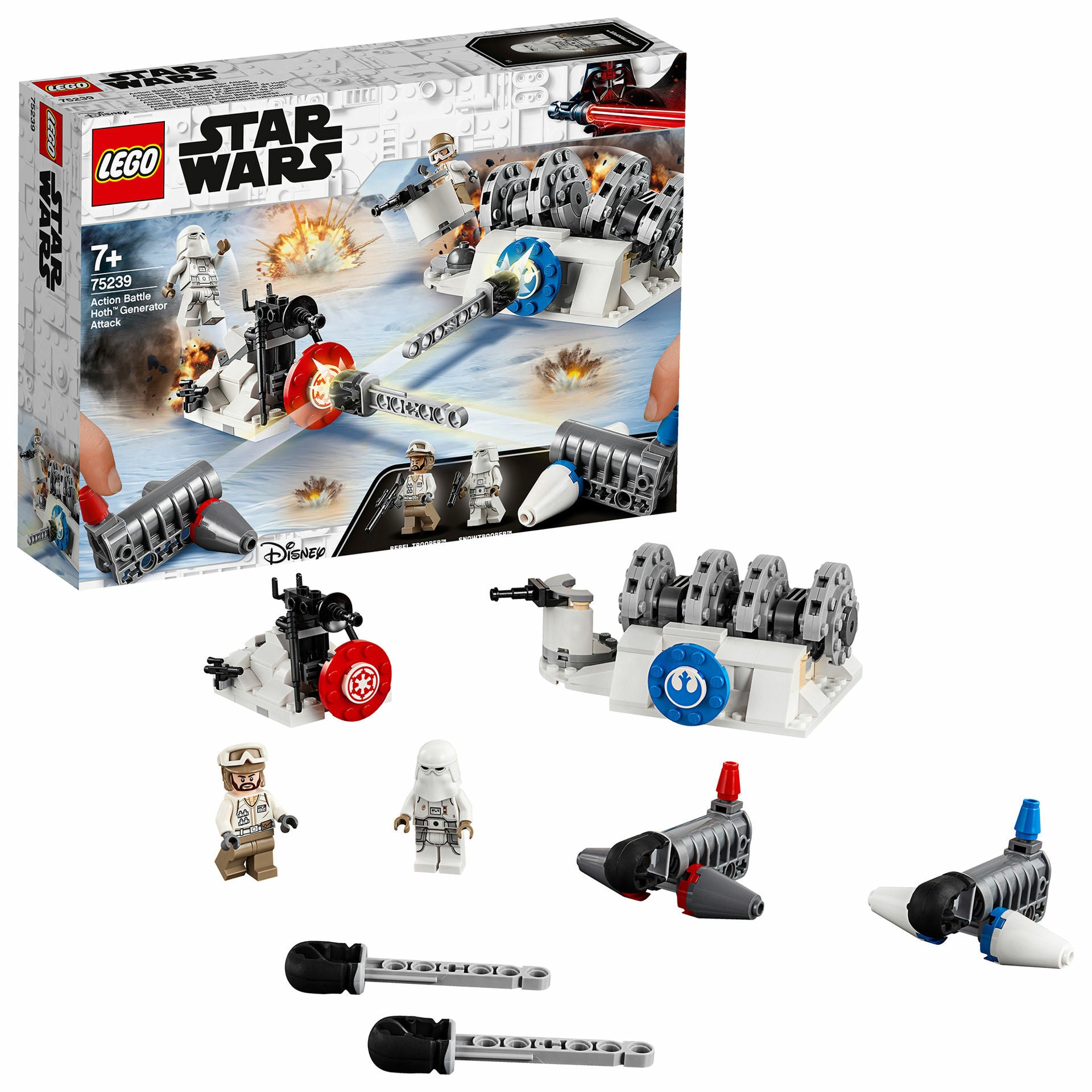 LEGO Star Wars - Atacul Generatorului Action Battle Hoth 75239