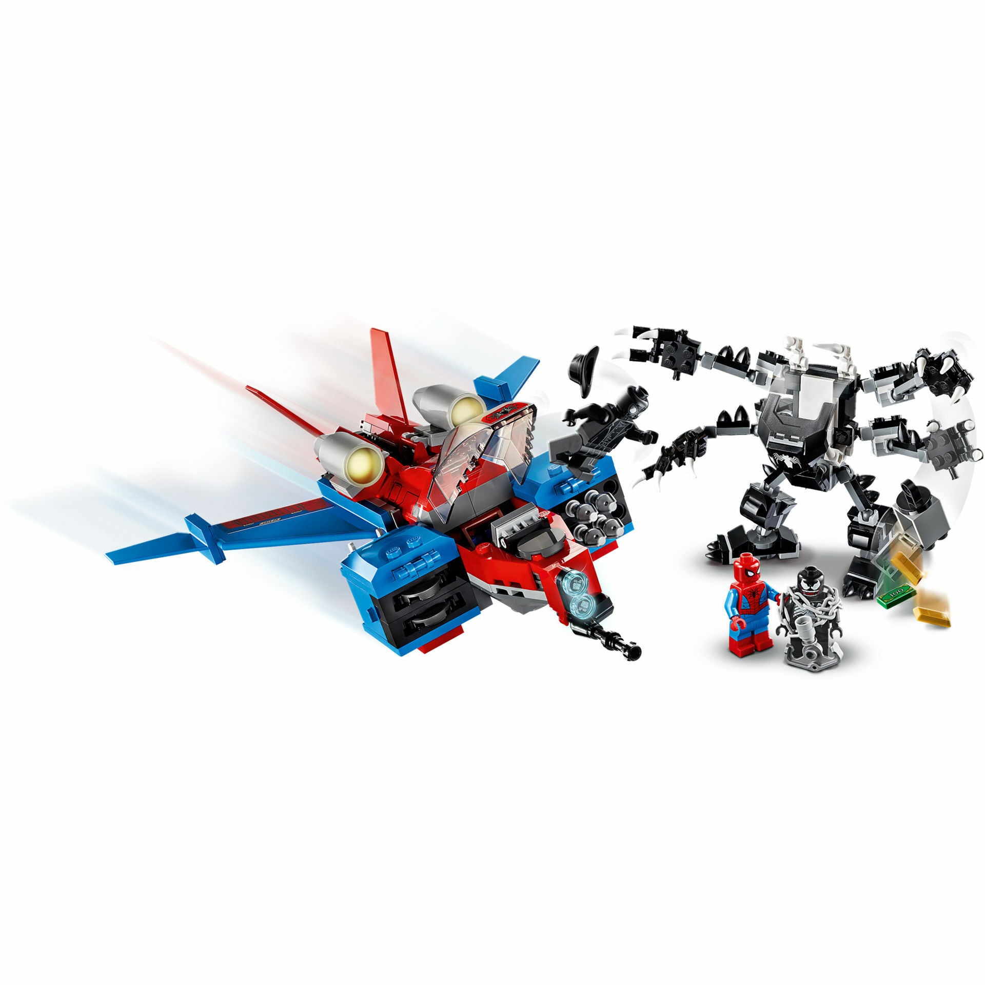 LEGO Super Heroes - Spiderjet contra Robotul Venom 76150