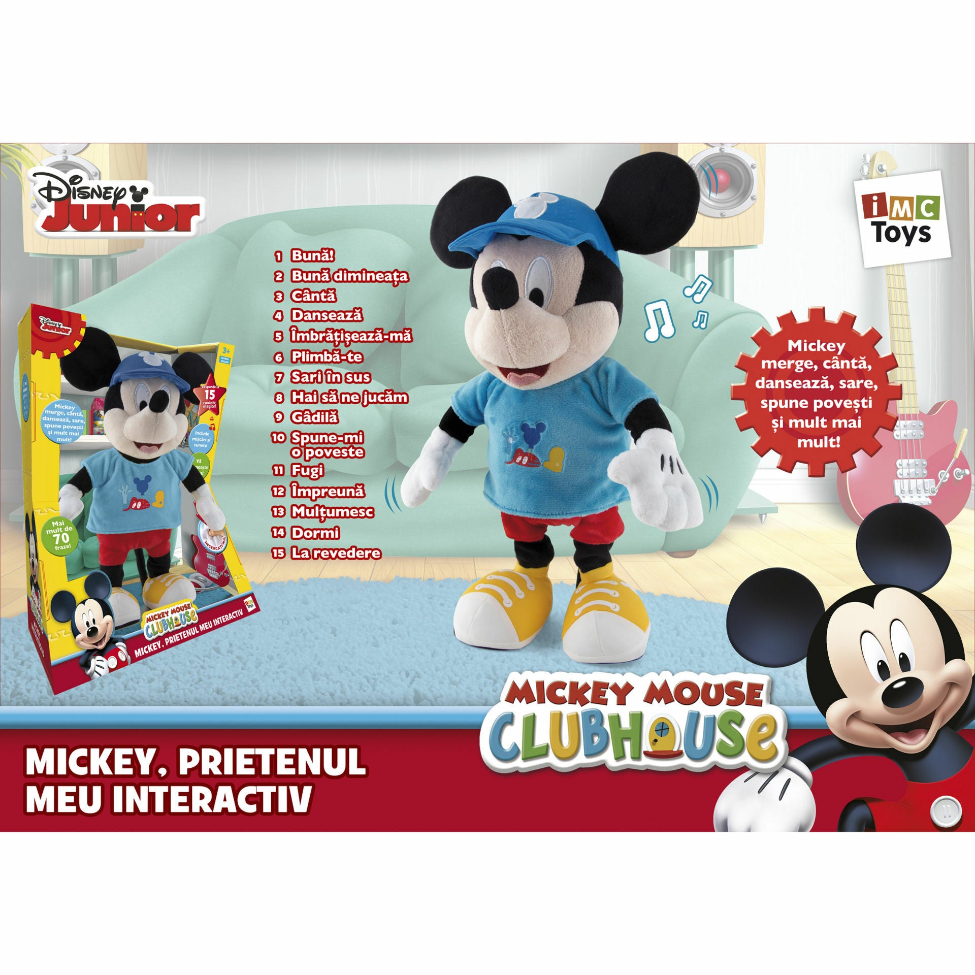 Jucarie interactiva IMC, Mickey Povestitorul, Prietenul meu interactiv