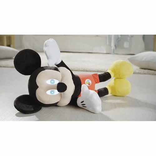 Jucarie de plus intercativa Disney, Mickey Mouse Emotions - lb. romana