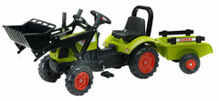 Tractor Falk Claas cu cupa si remorca