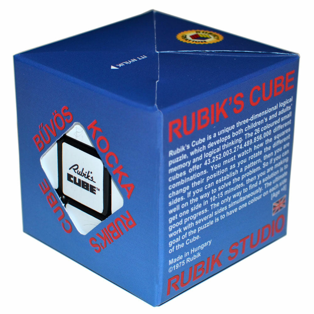 Cub Rubik in cutie albastra, 3x3x3