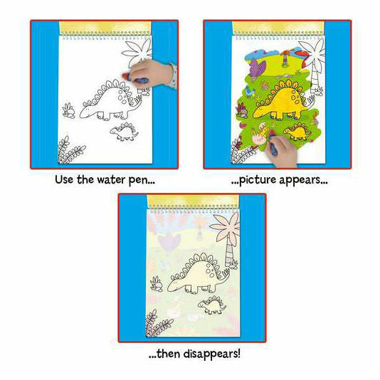 Galt Water Magic: Carte de colorat Dinozauri