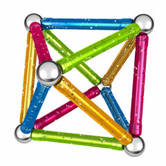 Geomag set magnetic 30 piese Kids Color Glitter, 531