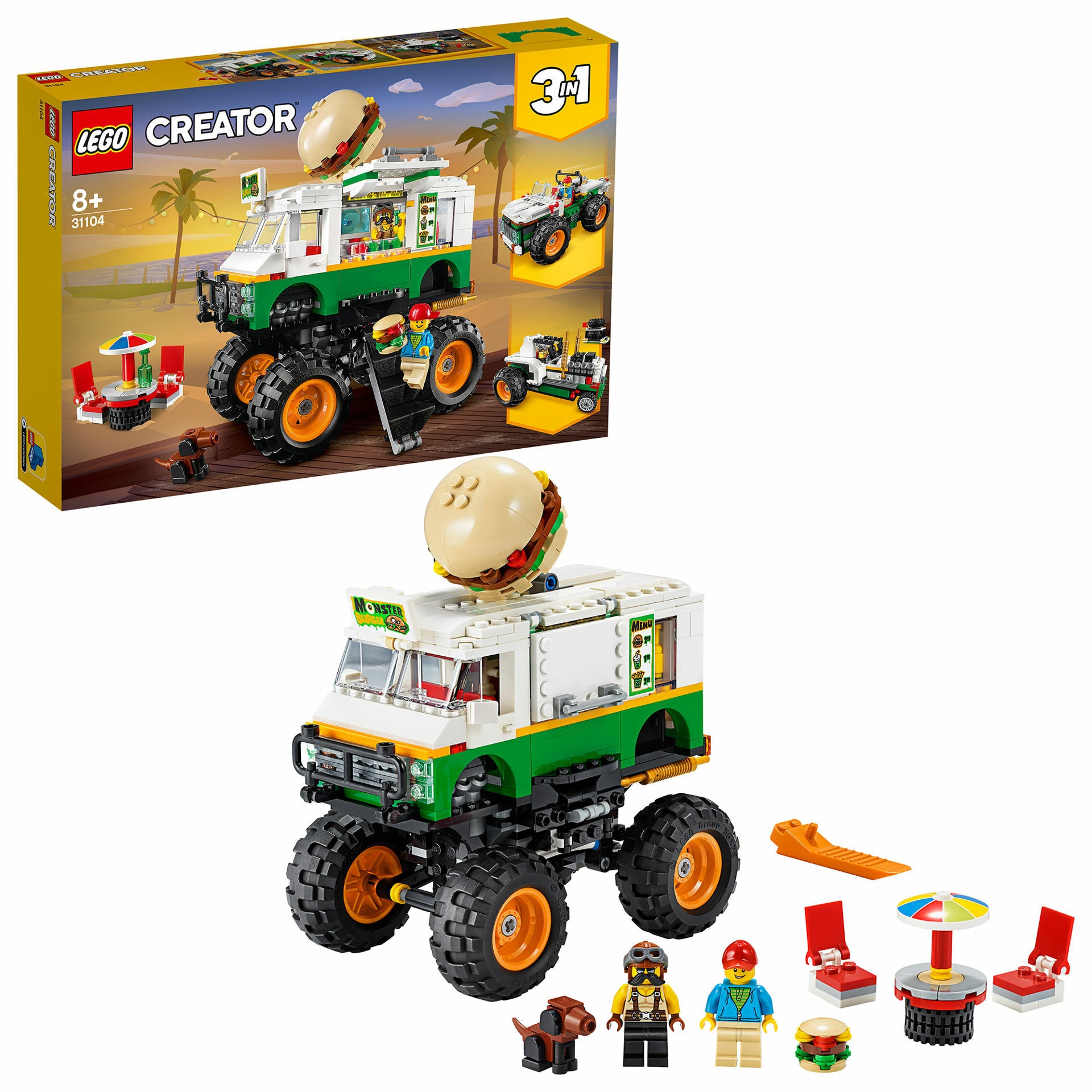 LEGO Creator - Camion gigant cu burger 31104