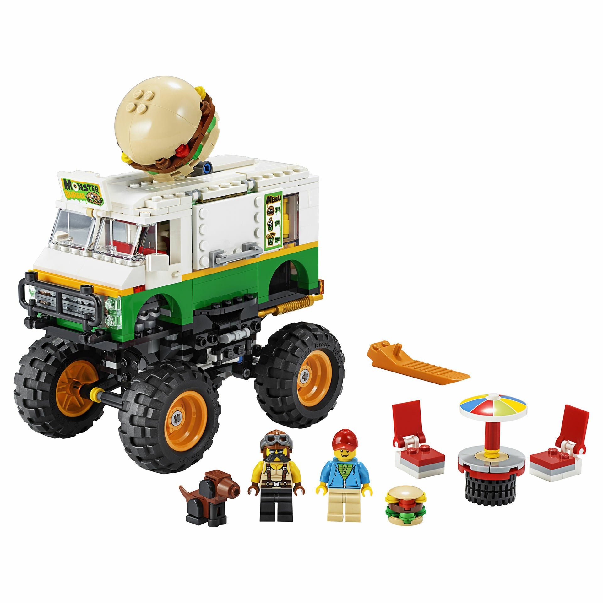 LEGO Creator - Camion gigant cu burger 31104