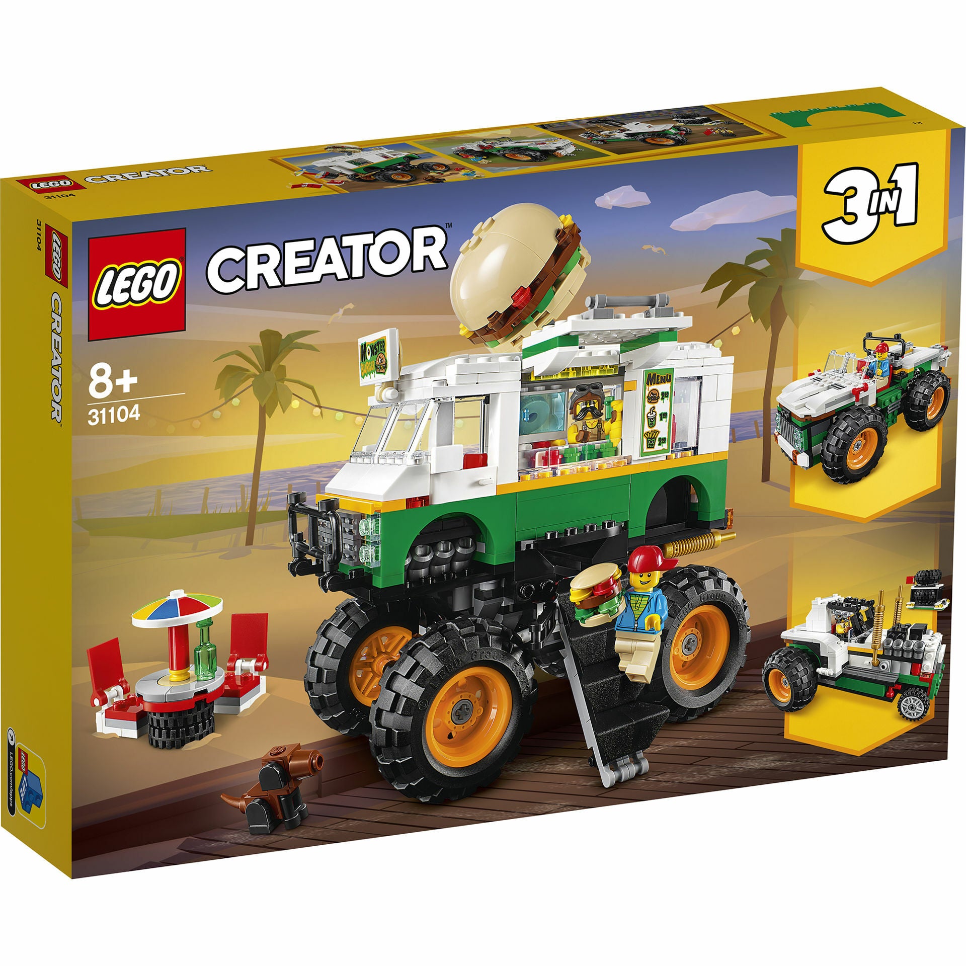 LEGO Creator - Camion gigant cu burger 31104