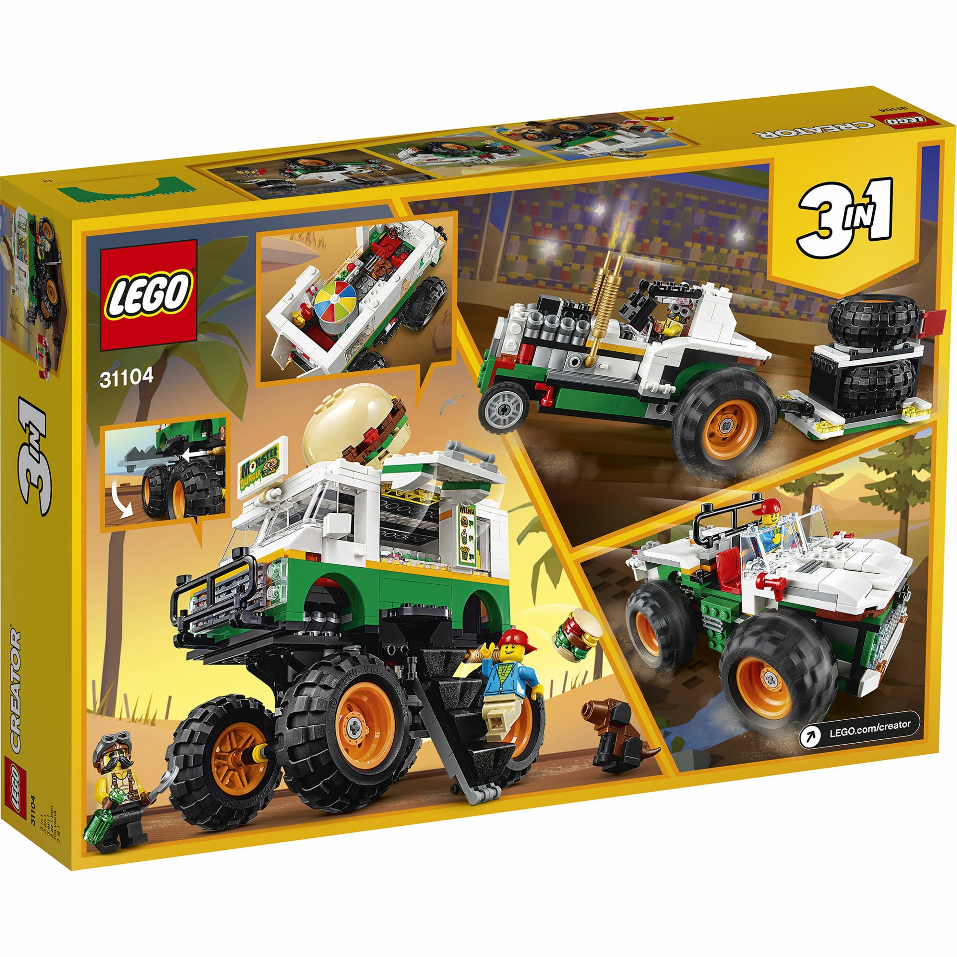 LEGO Creator - Camion gigant cu burger 31104