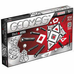 Geomag set magnetic 104 piese Black & White, 013