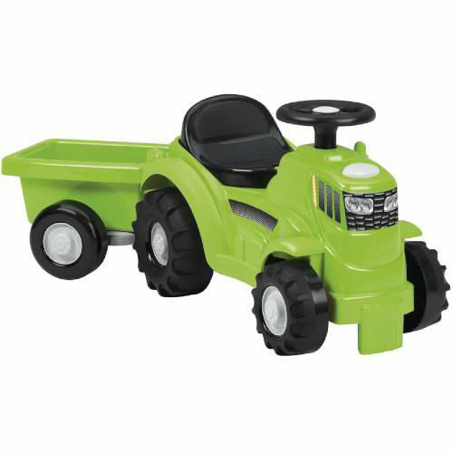 Mini Tractor fara Pedale cu Portbagaj si Remorca