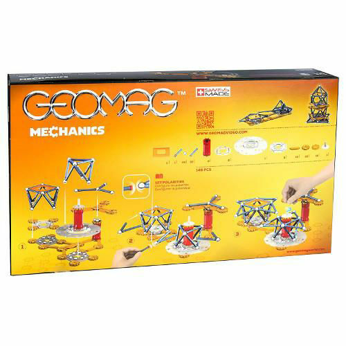 Geomag set magnetic 146 piese Mechanics,722