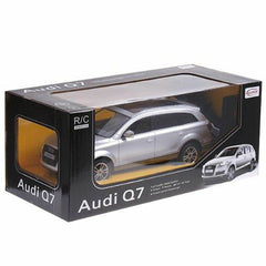 Masina cu telecomanda Rastar Audi Q7 cu Telecomanda Scara 1:14 Alb, 27400